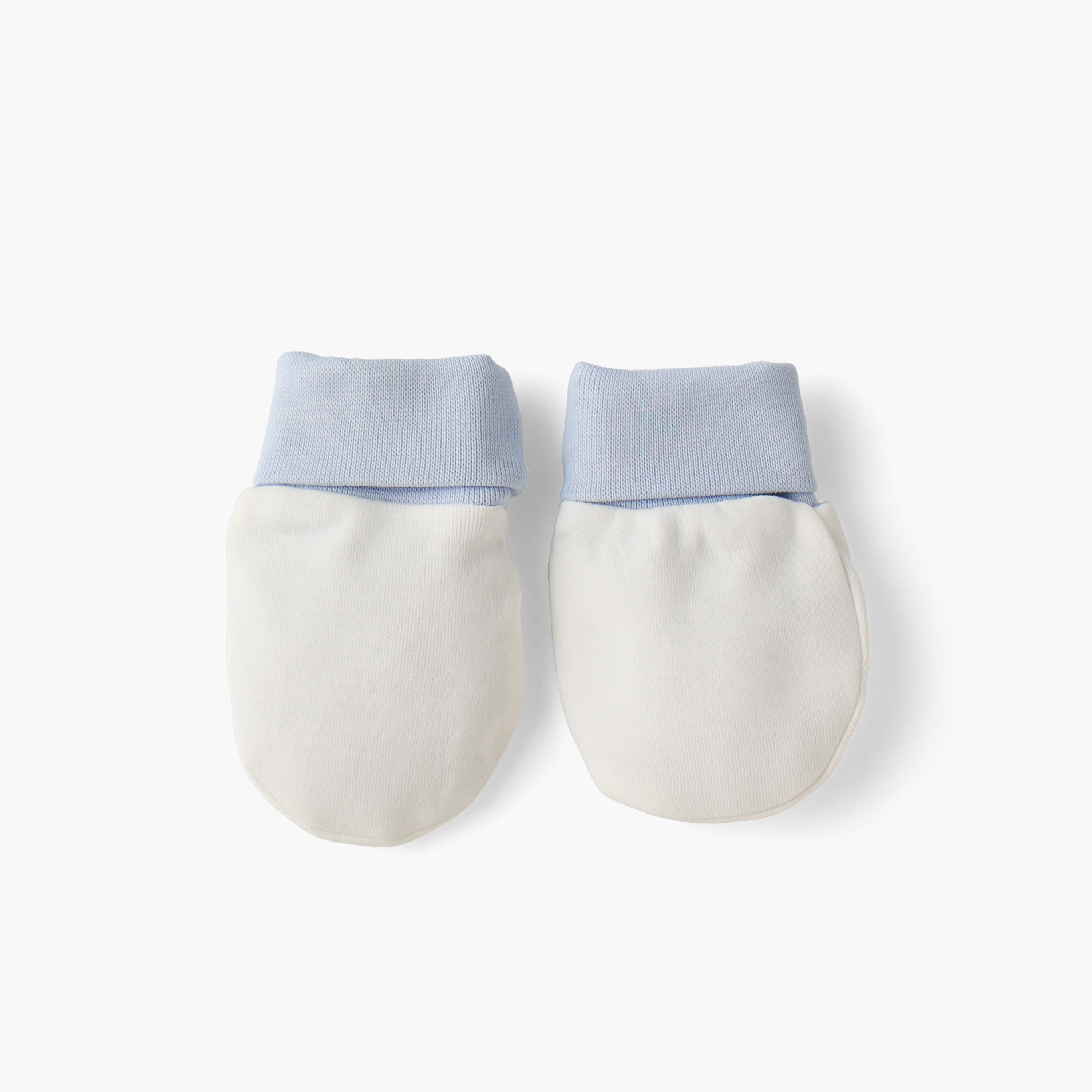 Juniors Mittens with Ribbed Cuff-baby-boys-accessories-mittens-image-1
