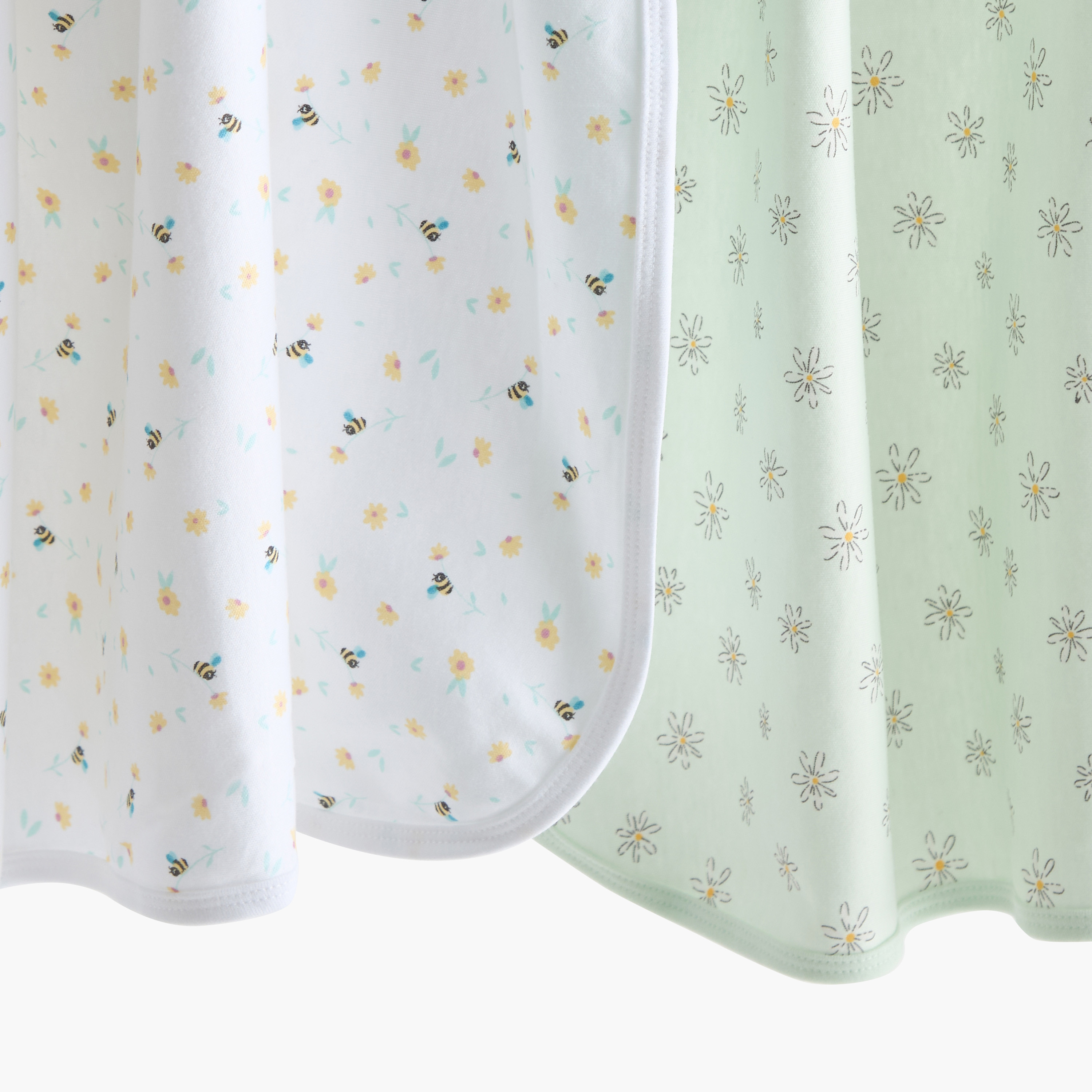 Juniors 2-Piece Printed Receiving Blanket - 70x70 cm-baby-nursery-blanketsandswaddles-receivingblankets-image-4
