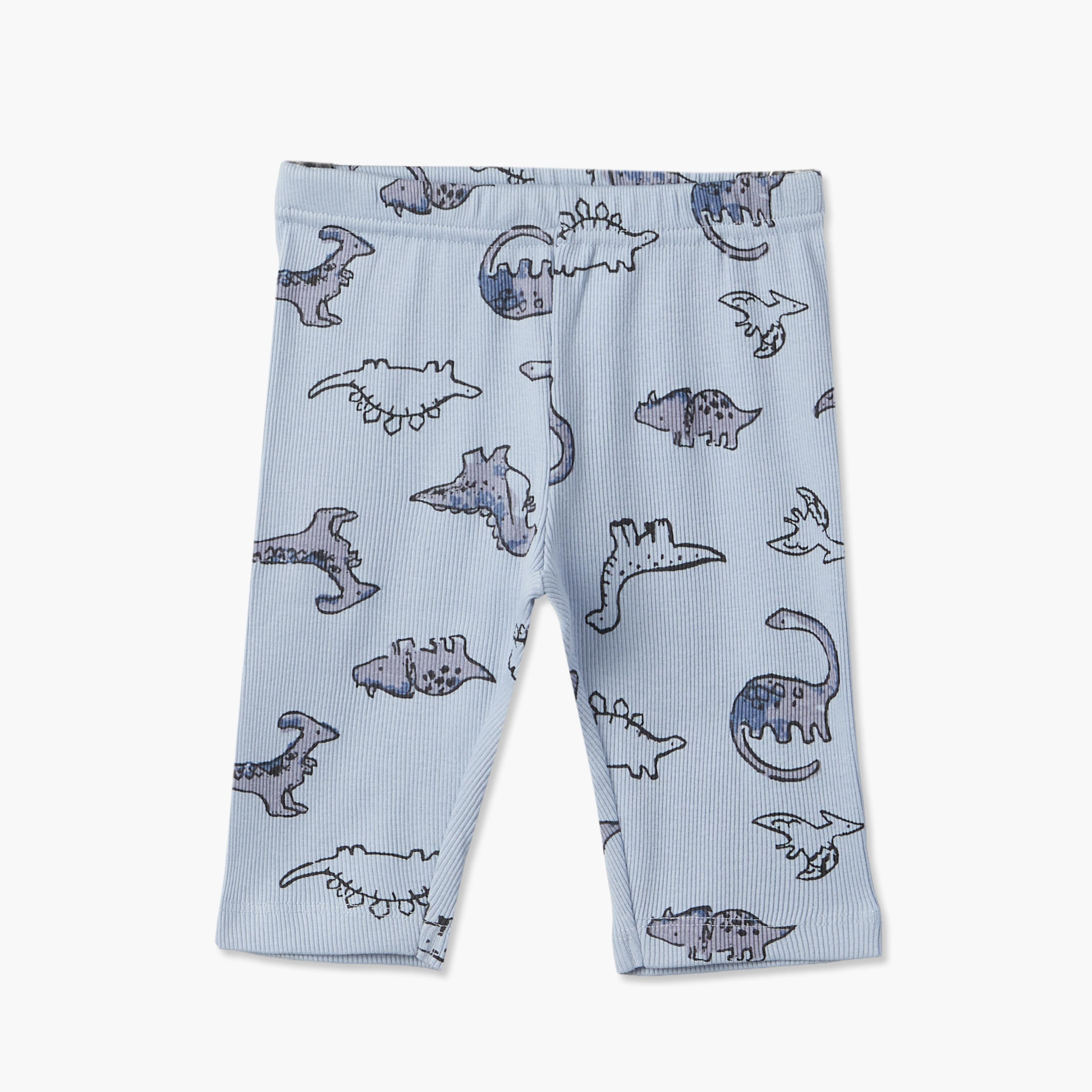طقم من 2 بيجاما قطن بياقة مستديرة وأكمام طويلة وطبعات من جونيورز-baby-boys-clothing-nightwear-pyjamasets-image-5