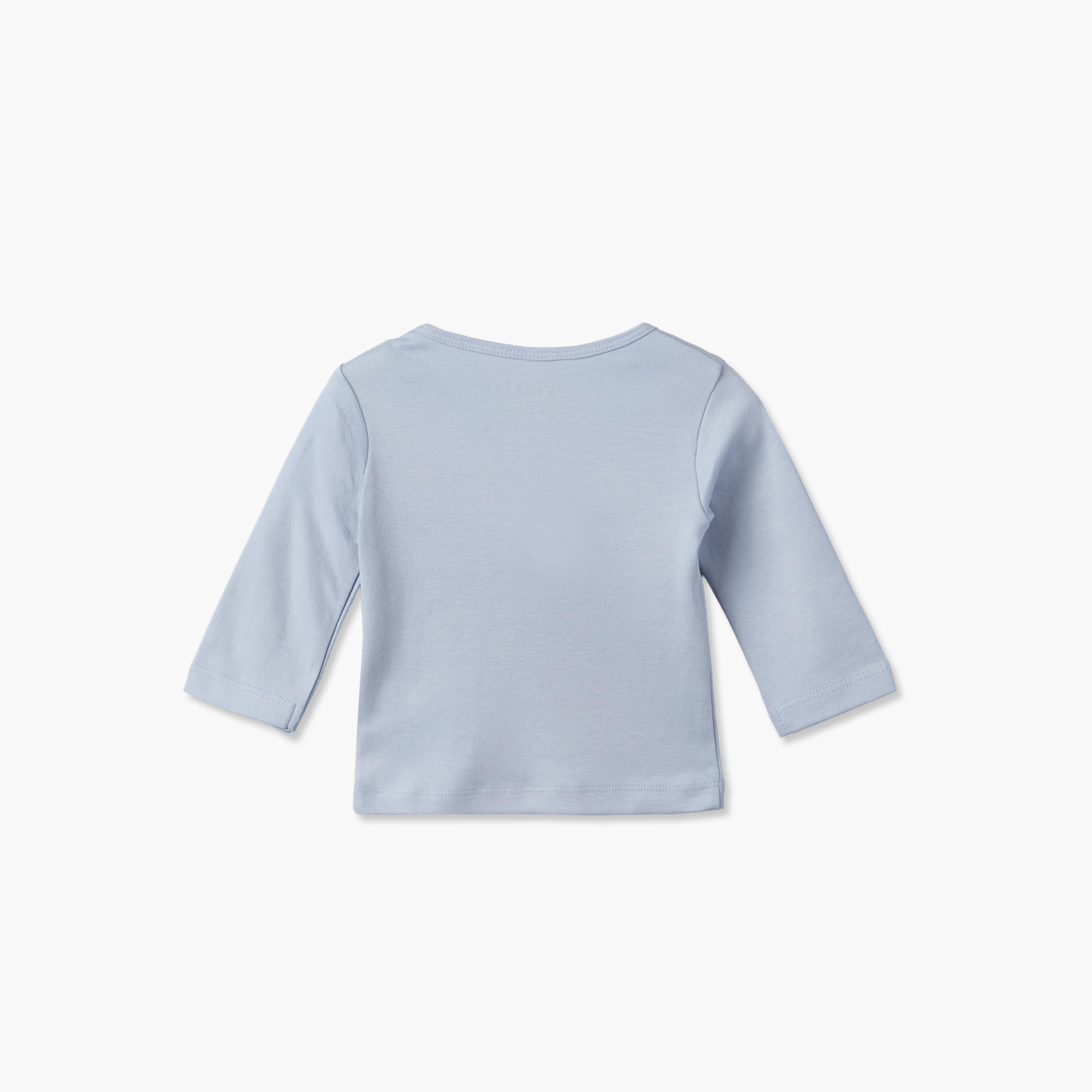 طقم من 2 بيجاما قطن بياقة مستديرة وأكمام طويلة وطبعات من جونيورز-baby-boys-clothing-nightwear-pyjamasets-image-6