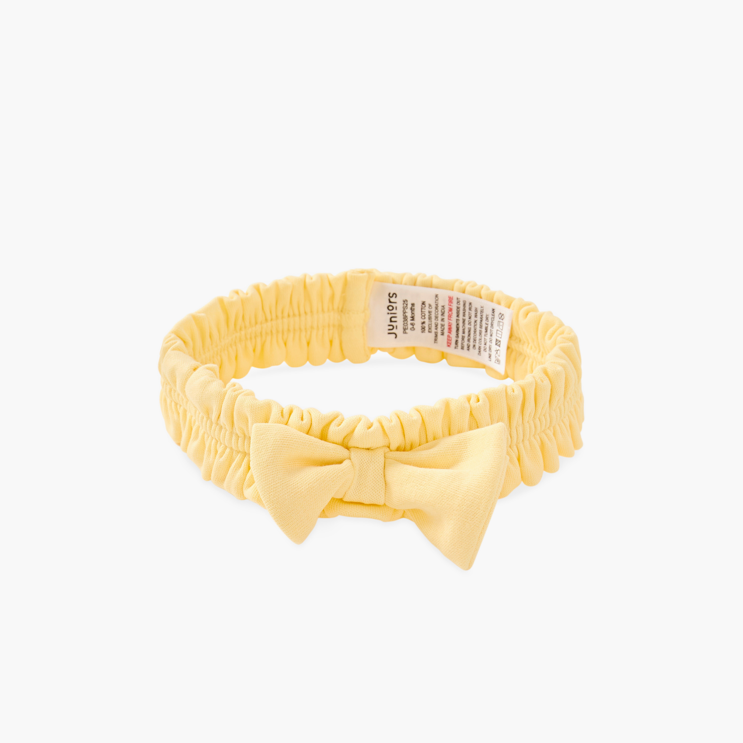 ربطة رأس بتفاصيل فيونكة من جونيورز - طقم من 3-baby-girls-accessories-hairaccessories-image-4