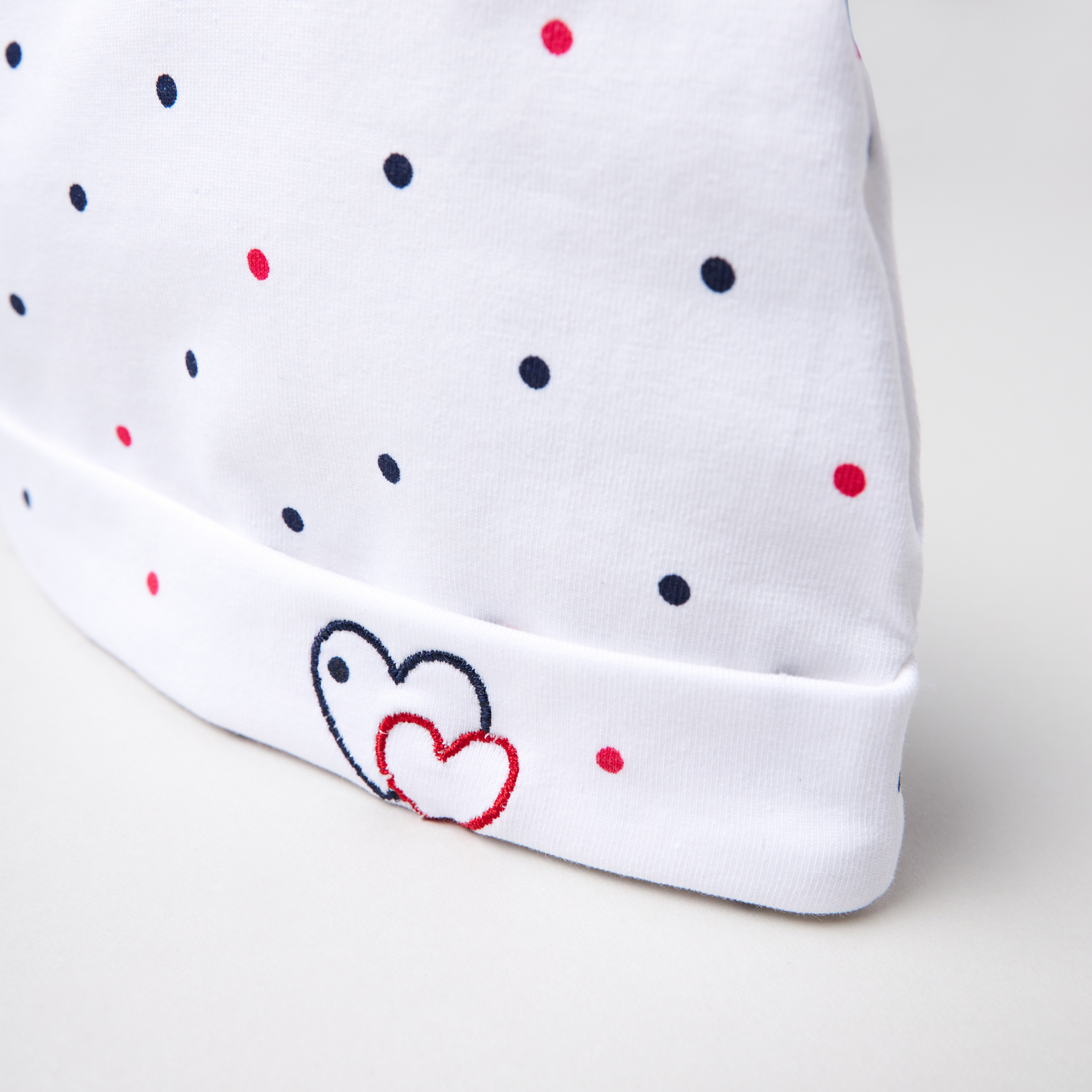 Juniors All-Over Polka Dot Print Beanie-baby-girls-accessories-caps-image-4