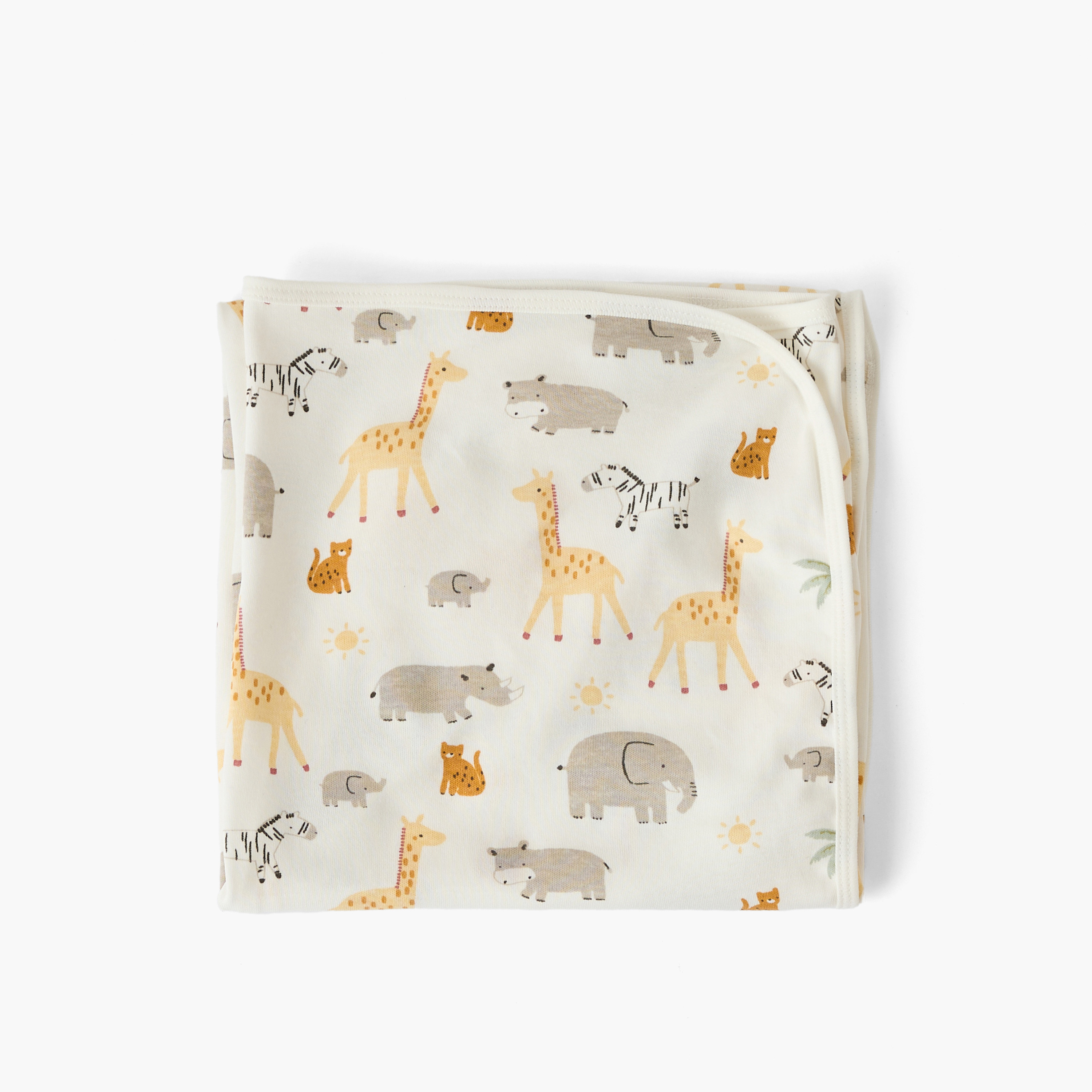 Juniors Receiving Blanket with Safari Print-baby-nursery-blanketsandswaddles-receivingblankets-image-3