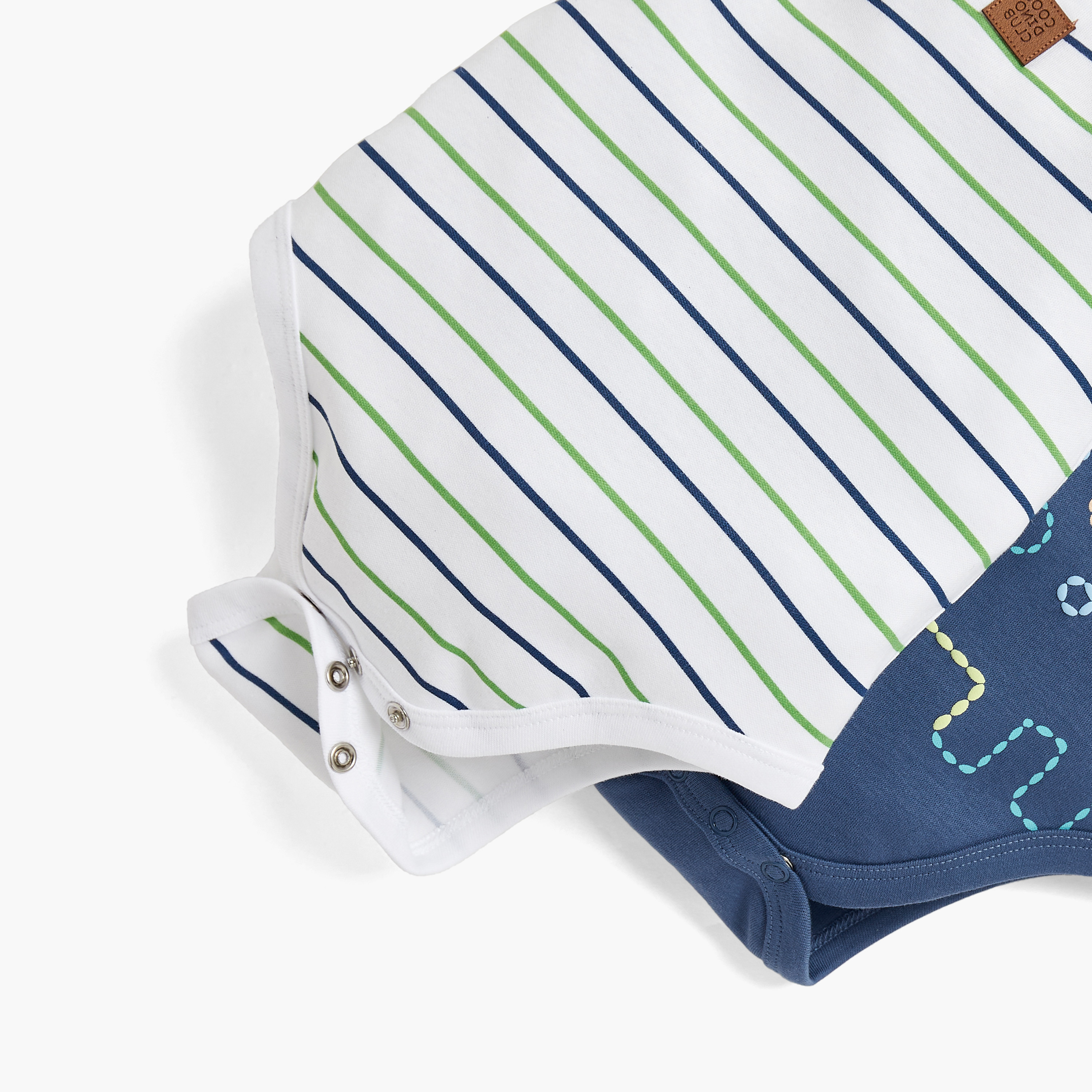 Juniors Printed Sleeveless Bodysuit - Set of 2-baby-boys-clothing-bodysuits-image-4