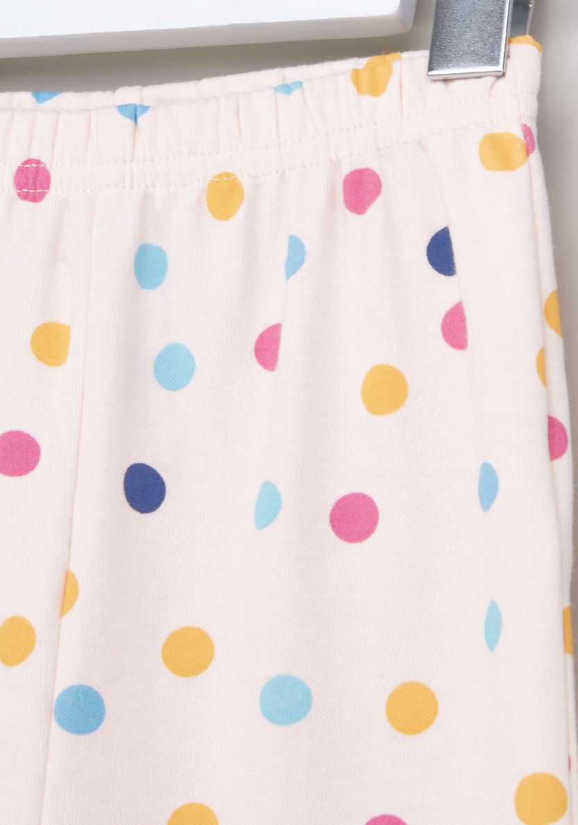 Princess Printed T-shirt and Pyjama Set-Pyjama Sets-image-4