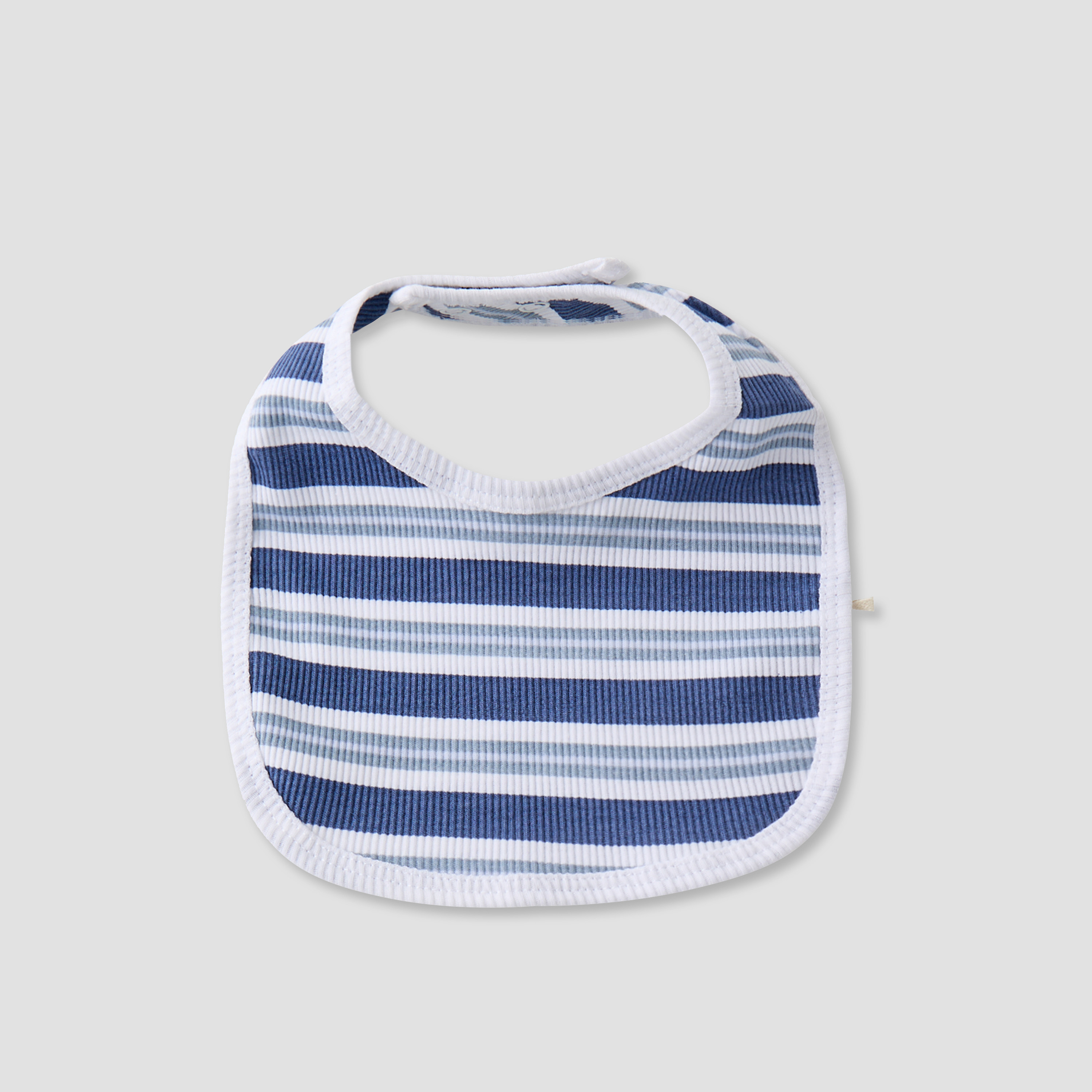 Pack of 2 Juniors Baby Bib with Snap Button Closure-baby-feeding-bibs-image-3