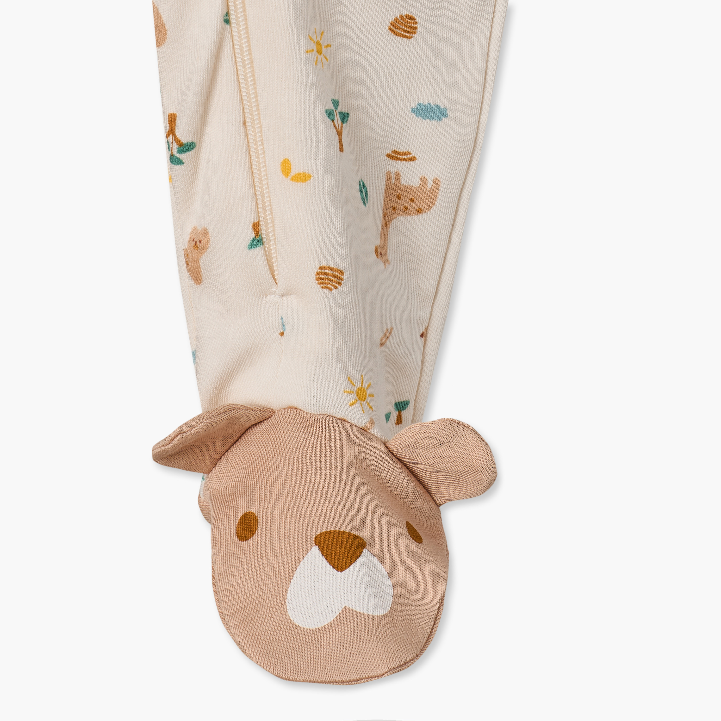 بدلة نوم قطن بأكمام طويلة وياقة عادية من جونيورز-baby-boys-clothing-nightwear-sleepsuits-image-4