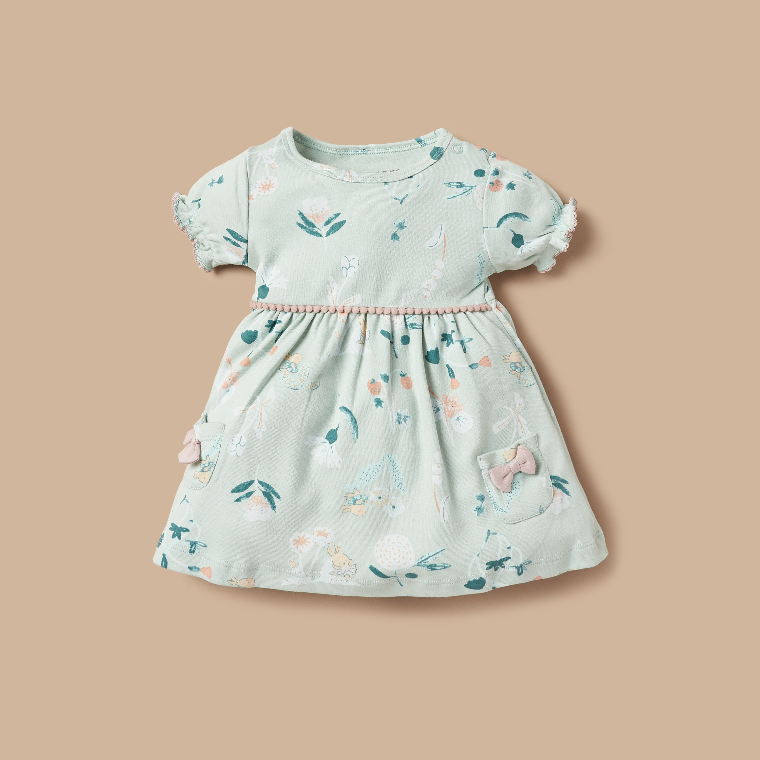 Juniors All-Over Floral Print Dress-baby-girls-clothing-dressesandjumpsuits-image-1
