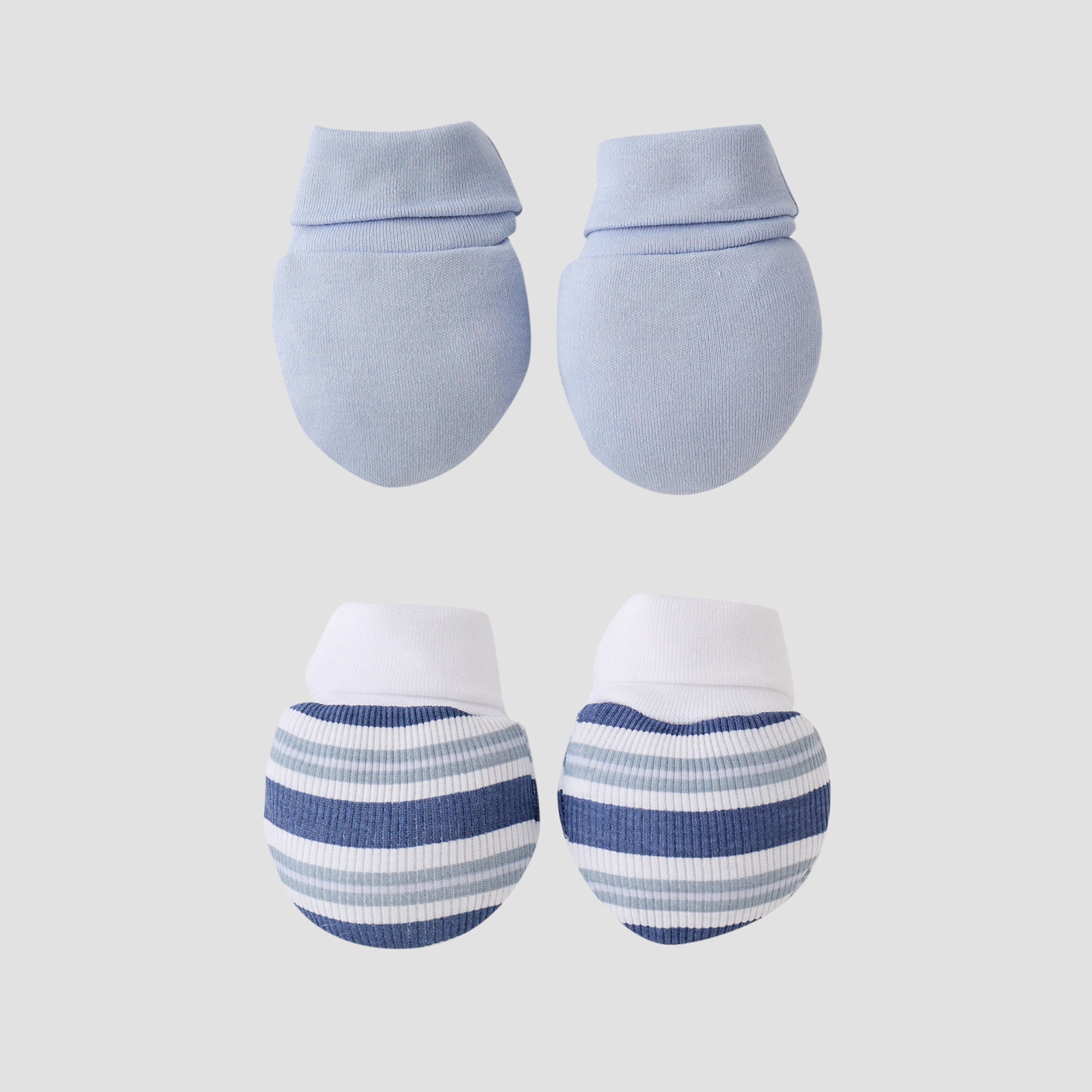Pack of 2 Juniors Mittens with Rolled Cuff-baby-boys-accessories-mittens-image-1