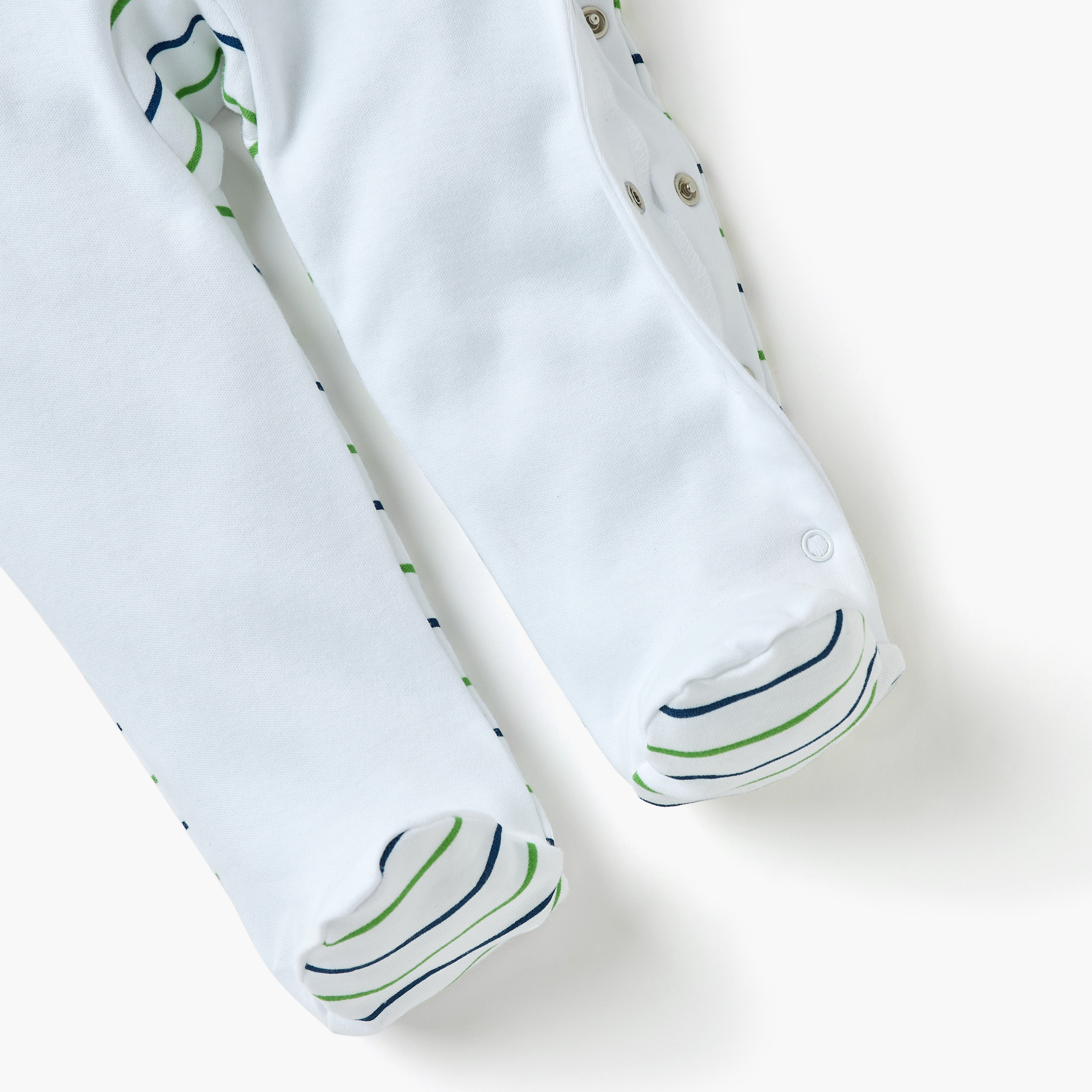 Juniors Dinosaur Print Sleepsuit with Long Sleeves and Button Closure-baby-boys-clothing-nightwear-sleepsuits-image-4