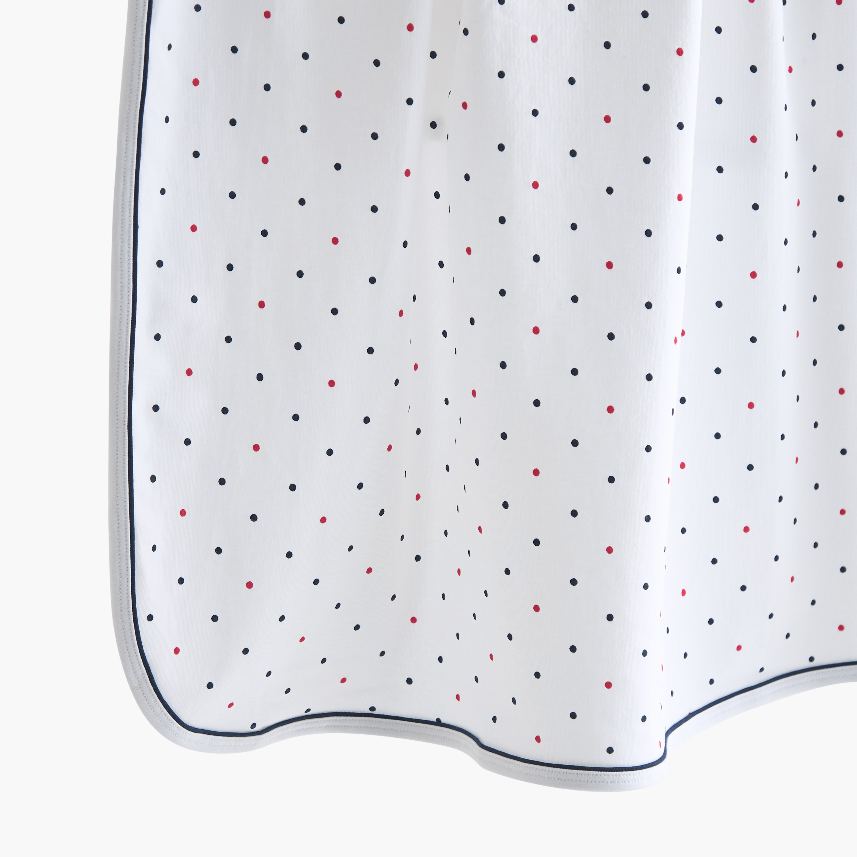 Juniors All-Over Polka Dot Print Receiving Blanket - 70x70 cm-baby-nursery-blanketsandswaddles-receivingblankets-image-4