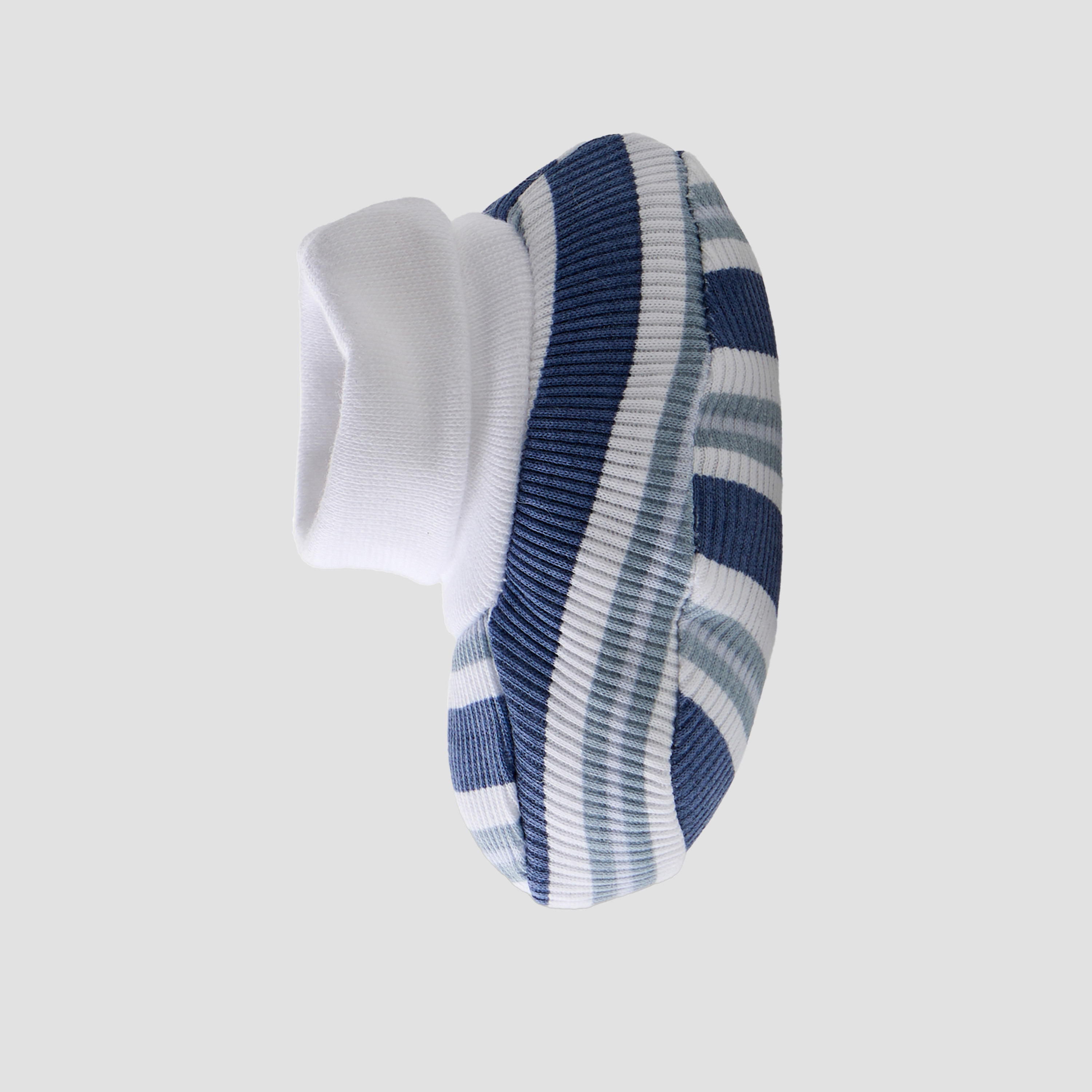 Pack of 2 Juniors Booties with Rolled Hem-baby-boys-shoes-booties-image-3