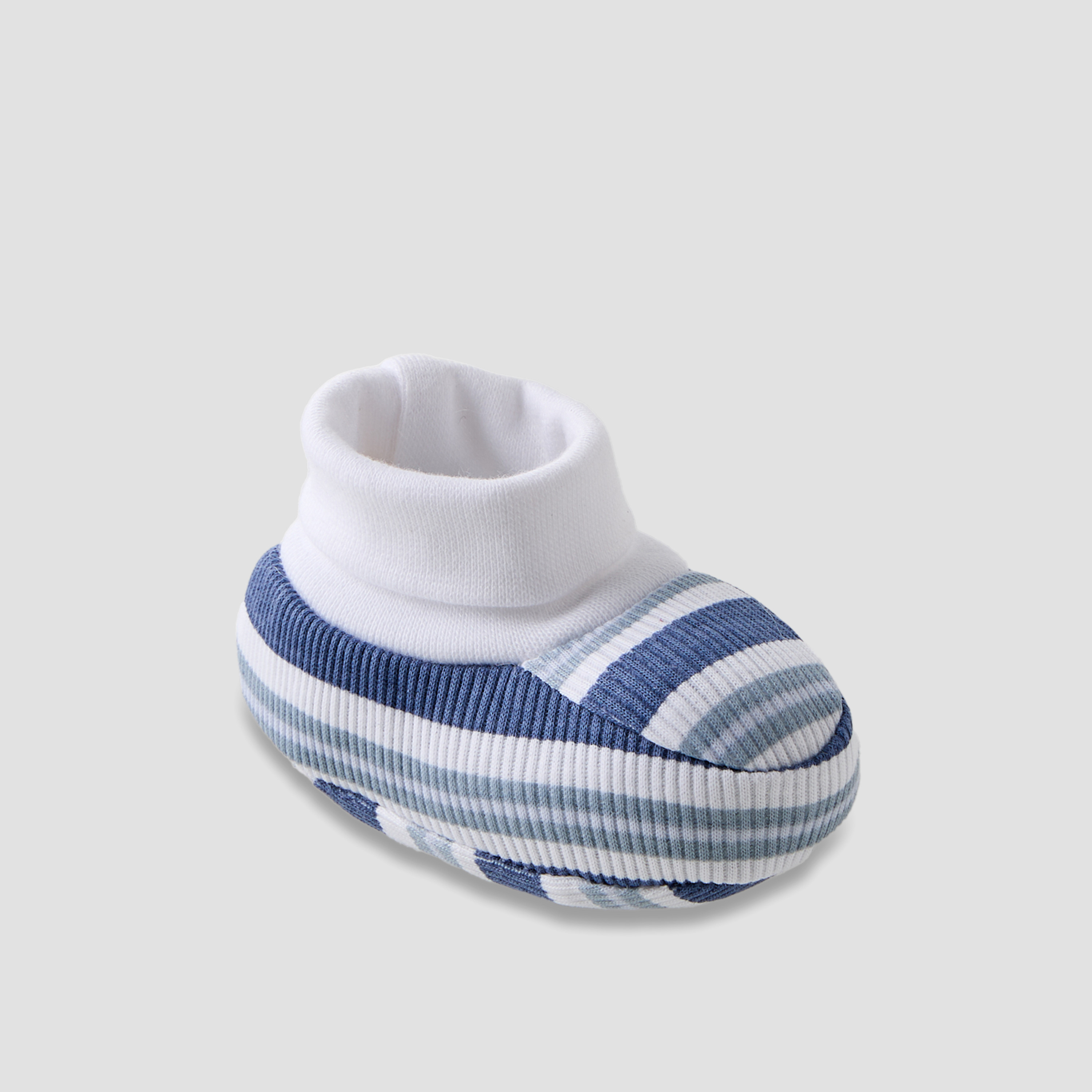 Pack of 2 Juniors Booties with Rolled Hem-baby-boys-shoes-booties-image-4