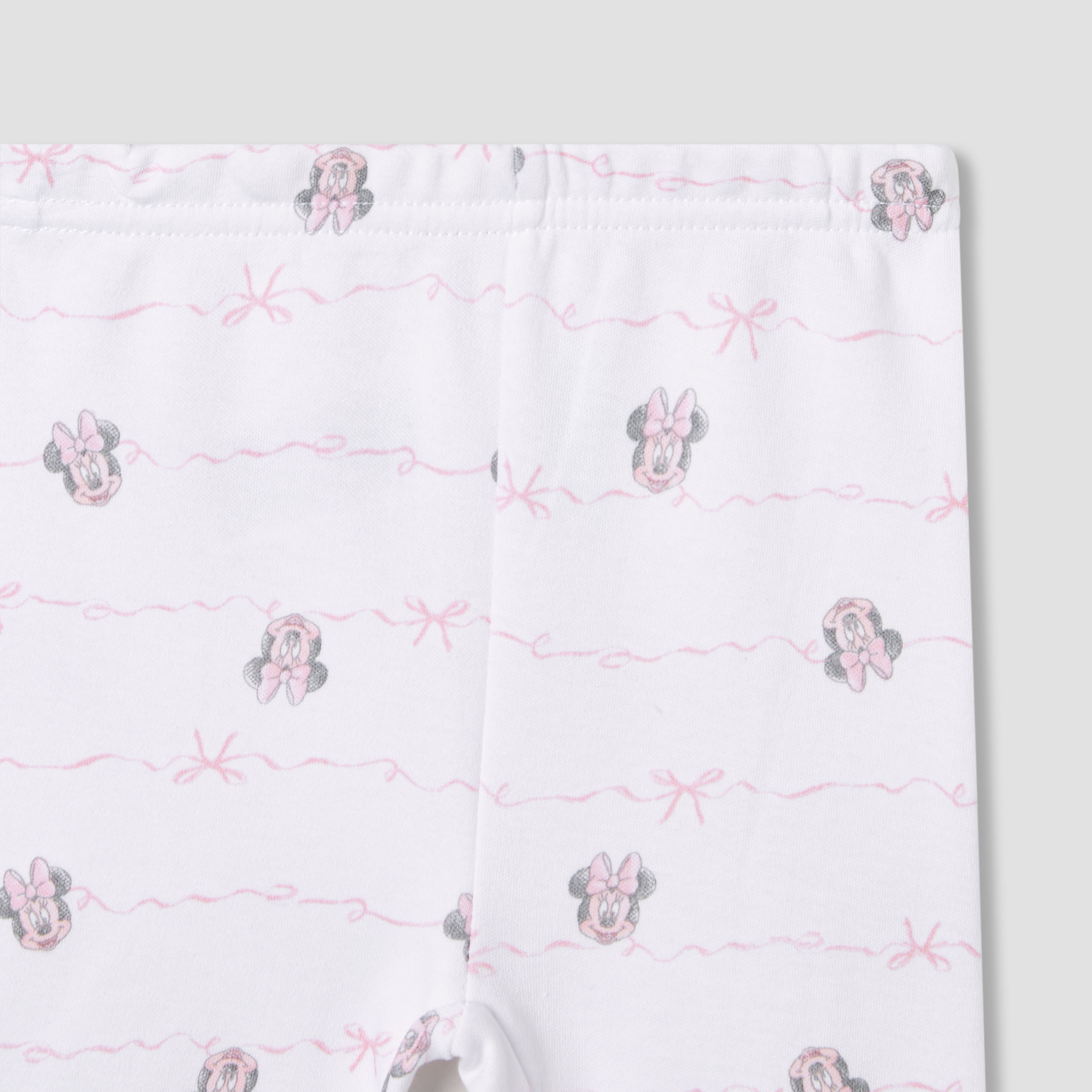 Disney Minnie Mouse Print Shirt and Pyjama Set-baby-girls-clothing-nightwear-pyjamasets-image-6