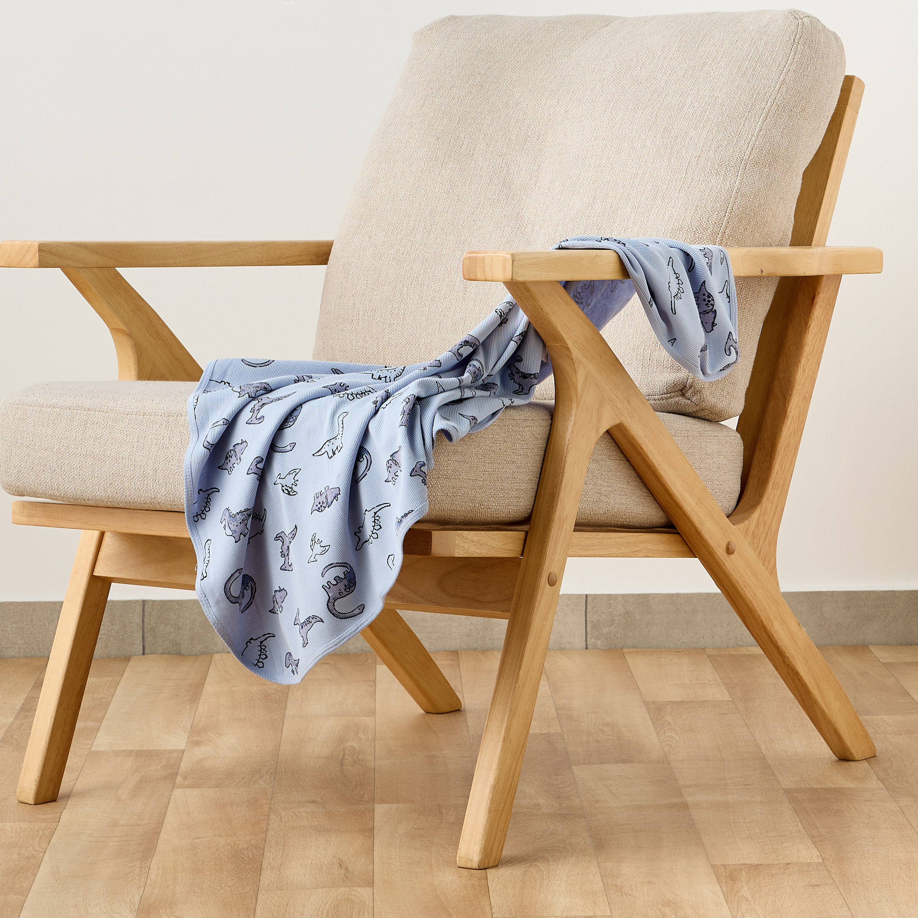 طقم من 2 - بطانية مواليد جدد بتصميم متنوع من جونيورز-baby-nursery-blanketsandswaddles-receivingblankets-image-2