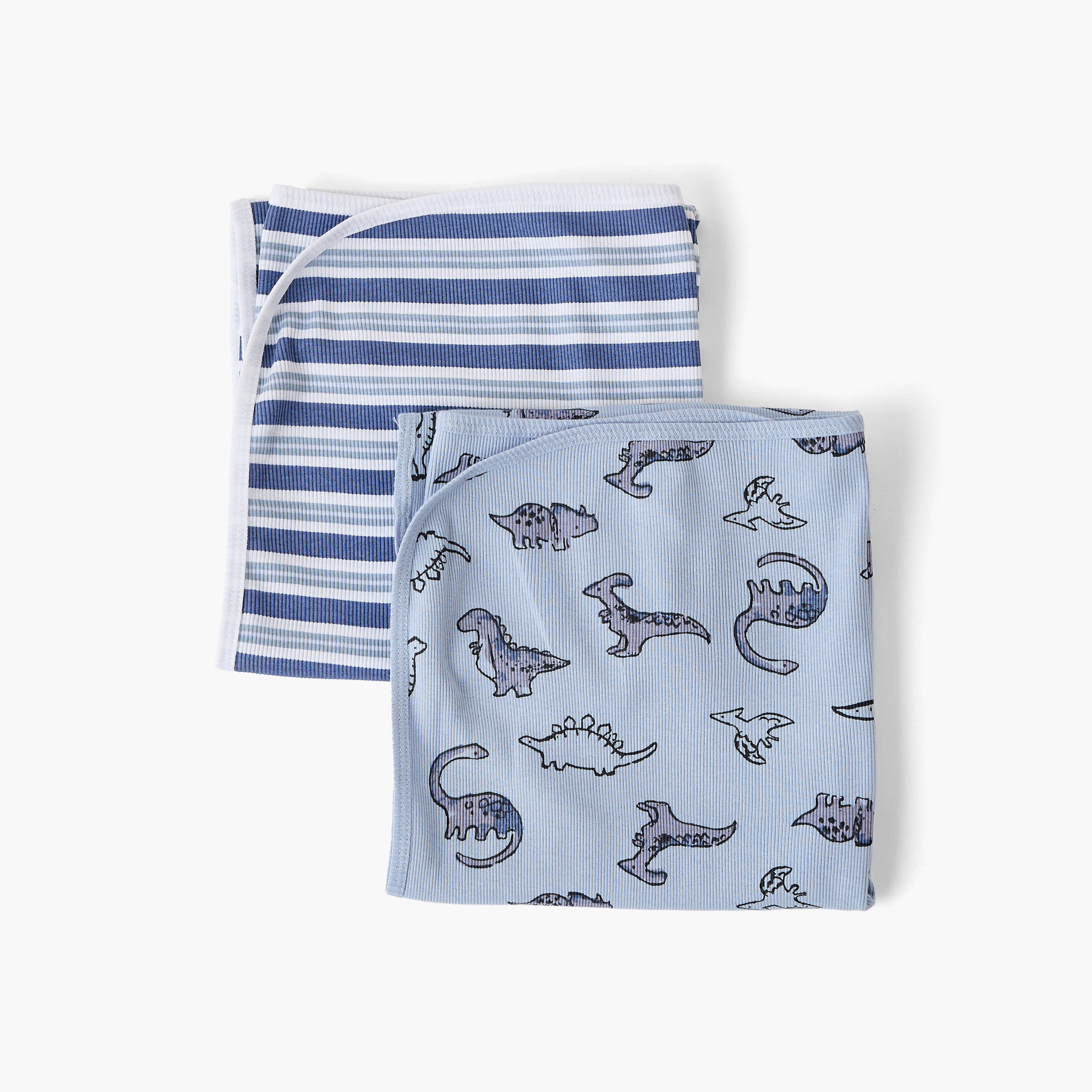 طقم من 2 - بطانية مواليد جدد بتصميم متنوع من جونيورز-baby-nursery-blanketsandswaddles-receivingblankets-image-3