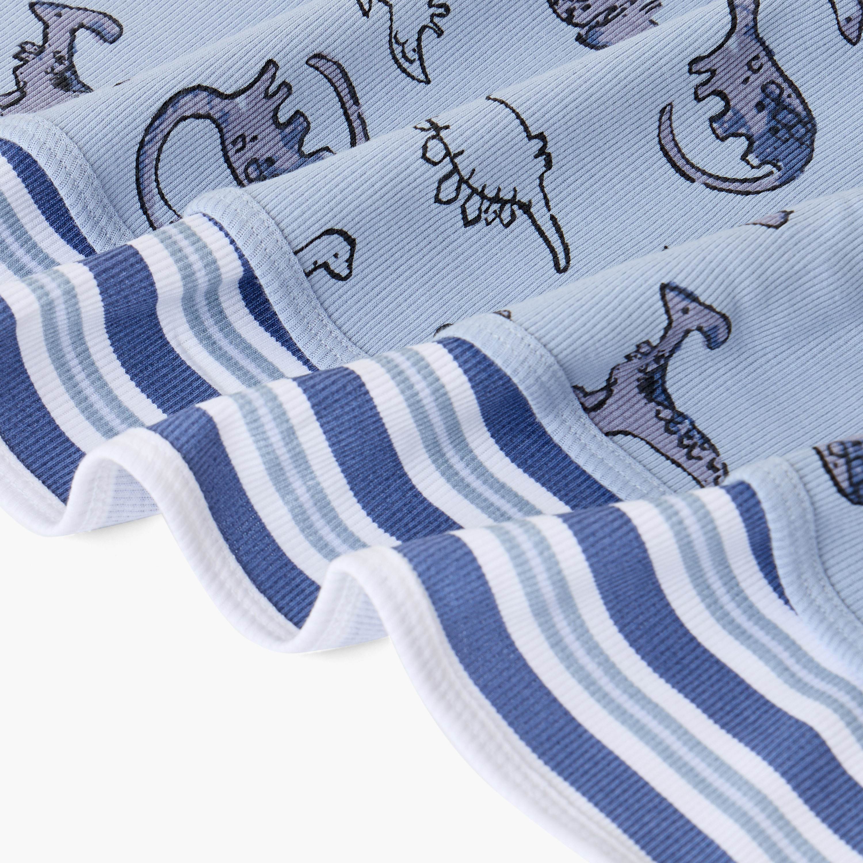 طقم من 2 - بطانية مواليد جدد بتصميم متنوع من جونيورز-baby-nursery-blanketsandswaddles-receivingblankets-image-5