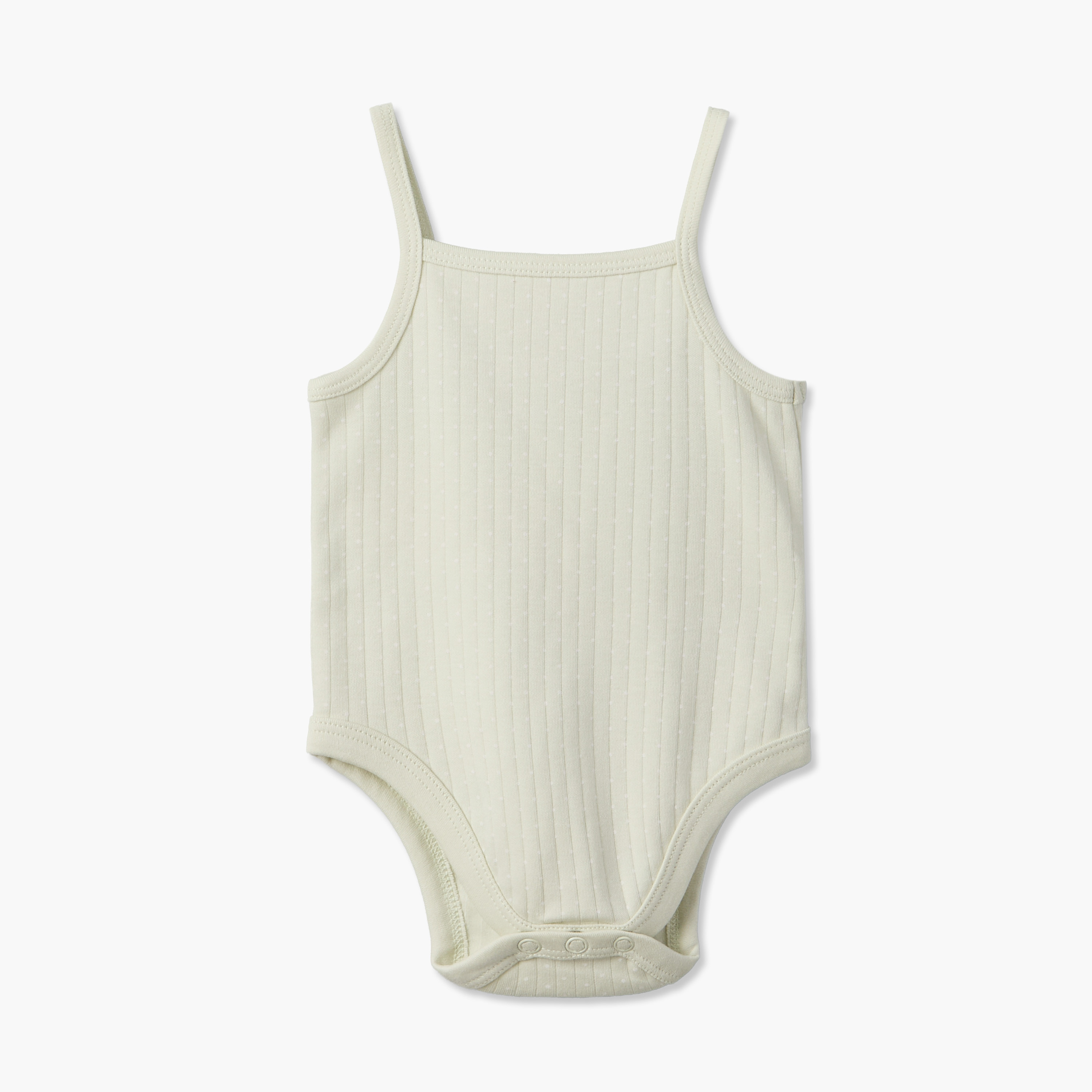 Pack of 3 Juniors Square Neck Strappy Bodysuit with Snap Button Closure-baby-girls-clothing-bodysuits-image-5