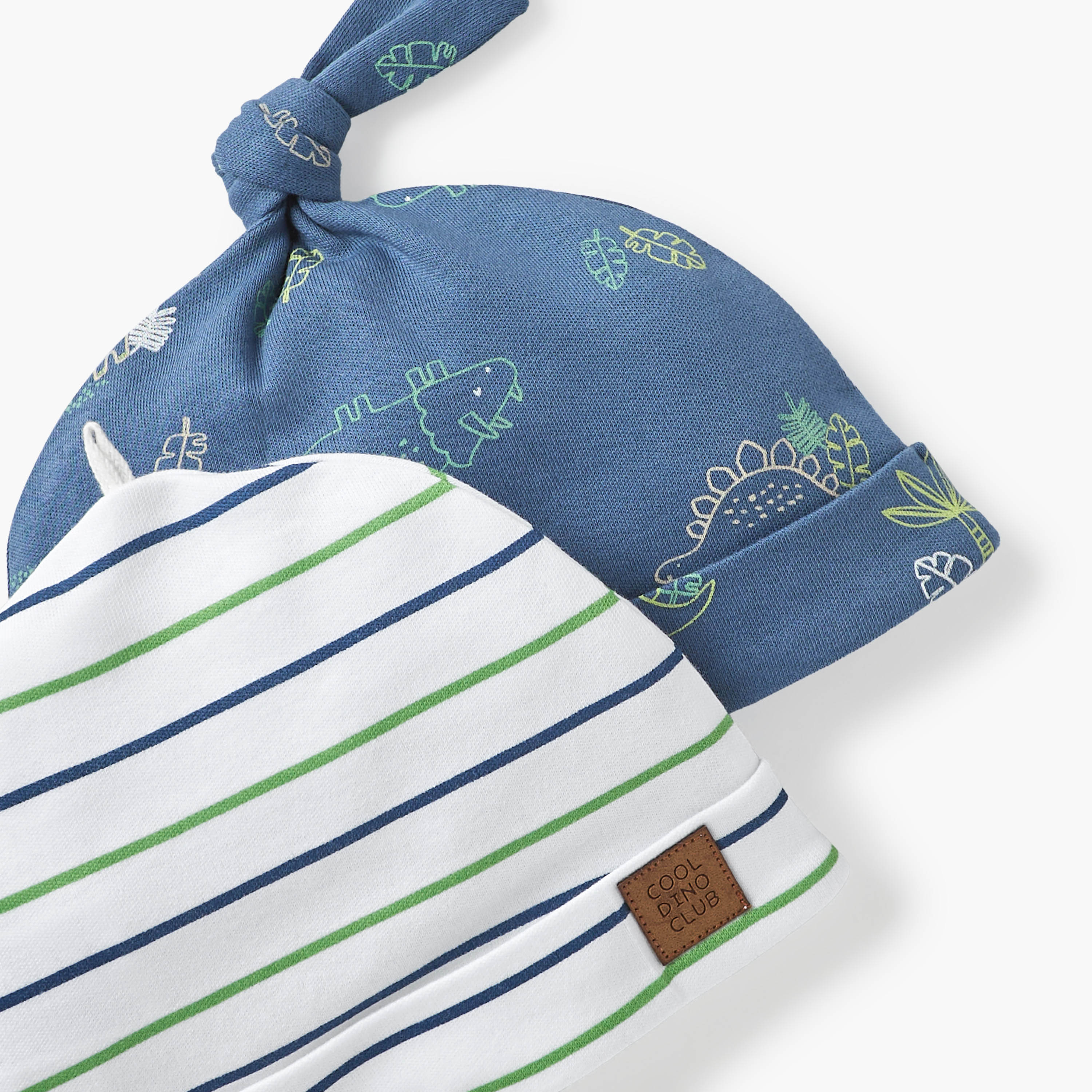 Juniors Printed Cap - Set of 2-baby-boys-accessories-caps-image-4