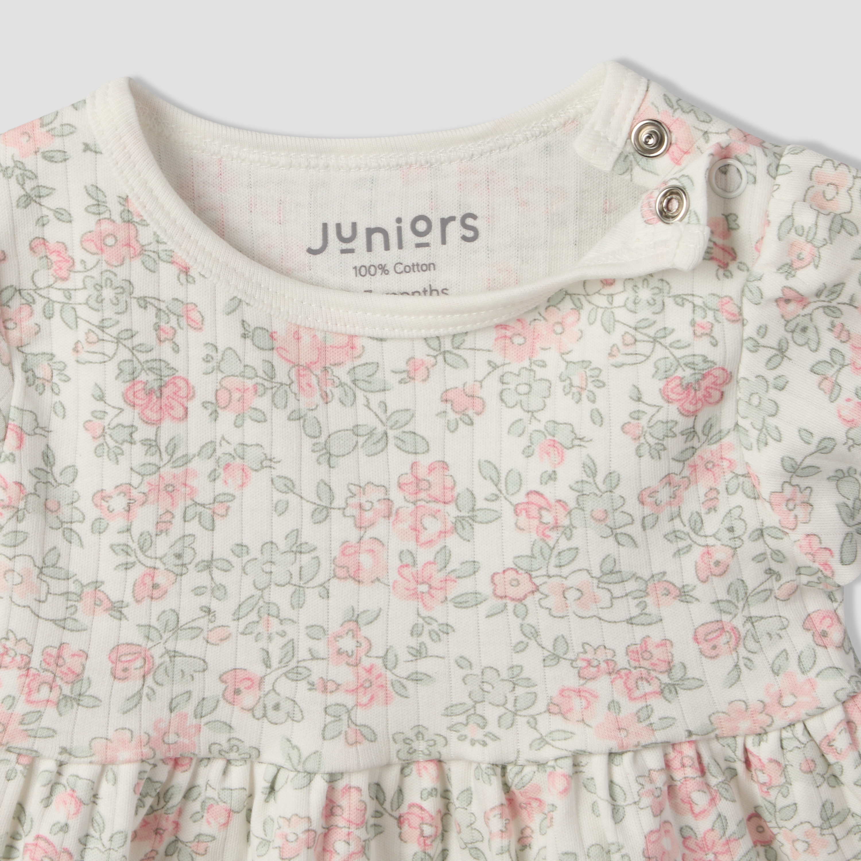 Pack of 2 Juniors Round Neck Knee Length A-line Dress with Assorted Design-baby-girls-clothing-dressesandjumpsuits-image-4