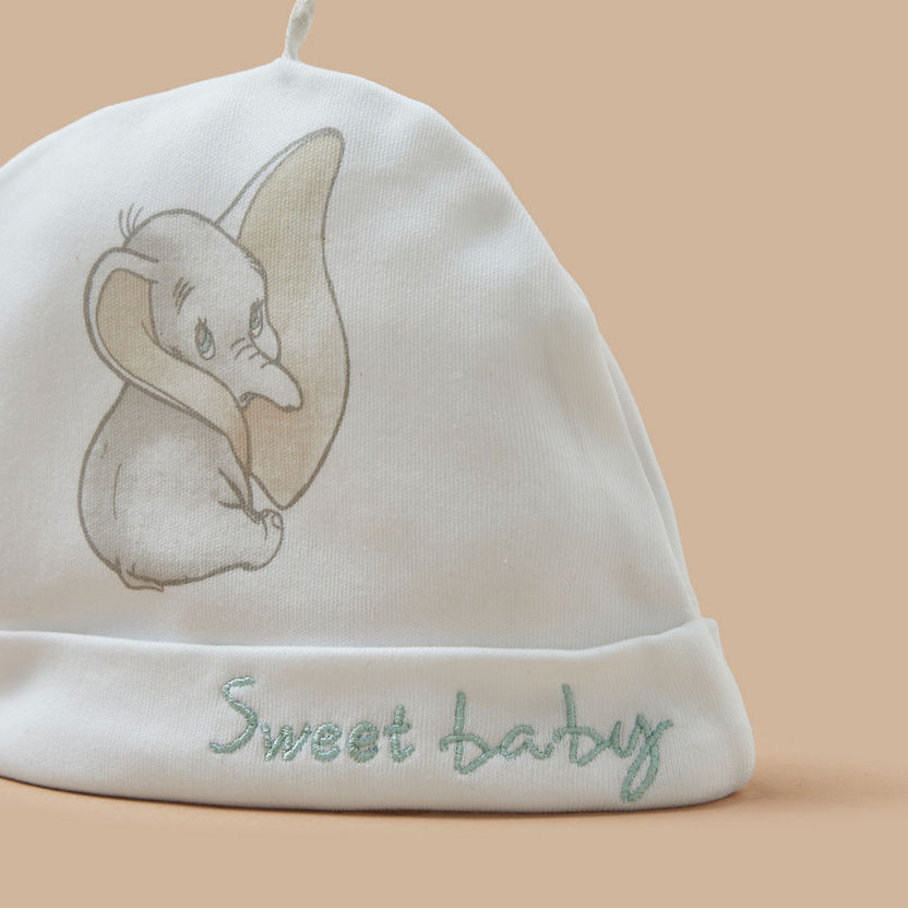 Disney Dumbo Print Beanie with Embroidery Detail-Caps-image-3