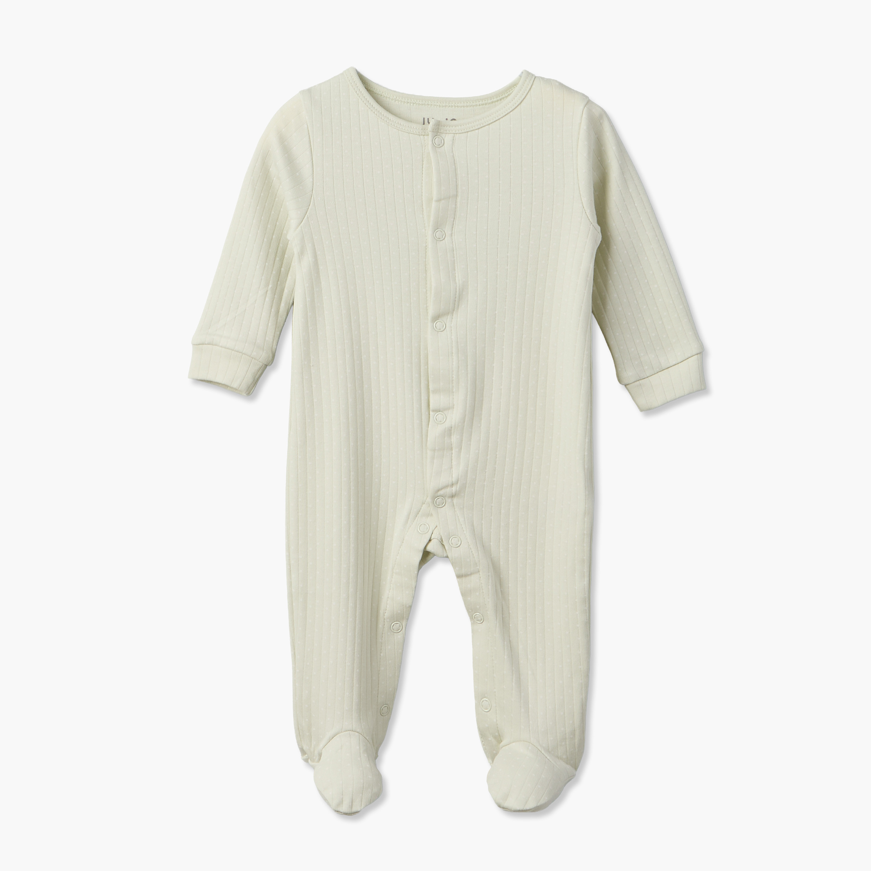 طقم من 2 - بدلة نوم قطن بياقة ضيقة وأكمام طويلة وطبعات من جونيورز-baby-girls-clothing-nightwear-sleepsuits-image-4