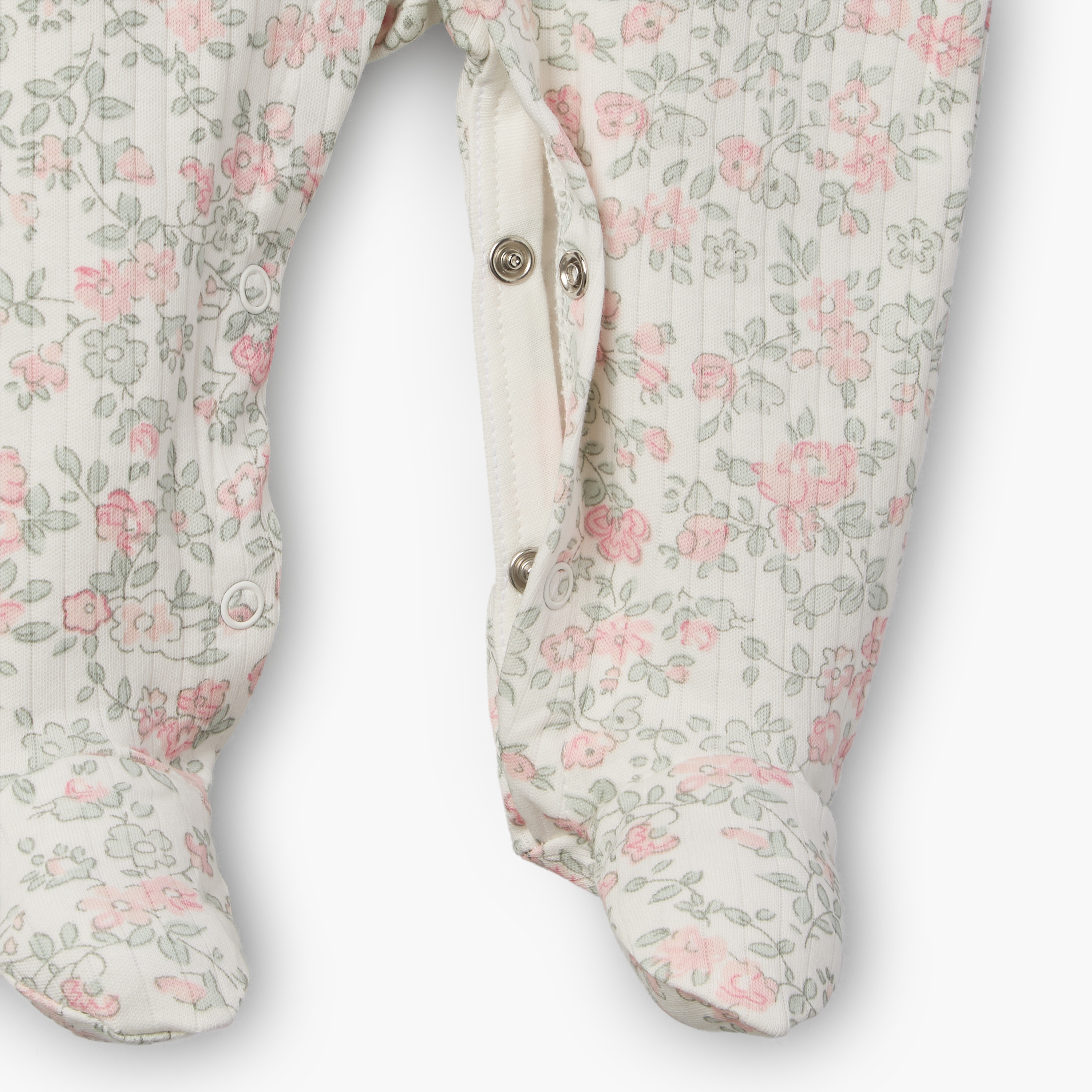 طقم من 2 - بدلة نوم قطن بياقة ضيقة وأكمام طويلة وطبعات من جونيورز-baby-girls-clothing-nightwear-sleepsuits-image-7