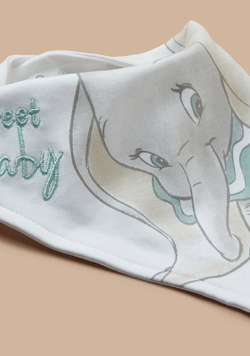 Disney Dumbo Print Bib-Bibs and Burp Cloths-image-2