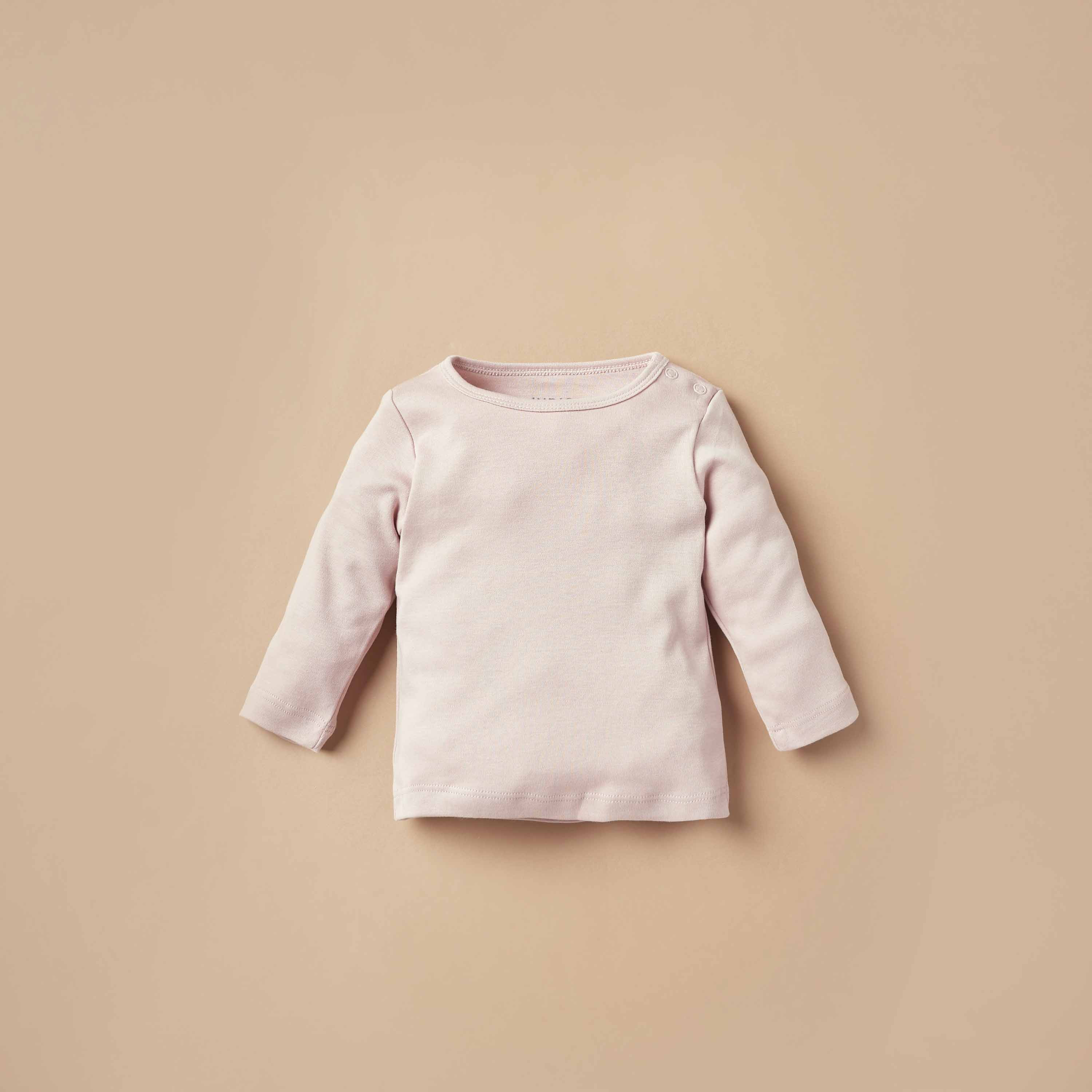 Juniors Solid Long Sleeves T-shirt and Floral Print Dungaree Set-baby-girls-clothing-nightwear-sleepsuits-image-2