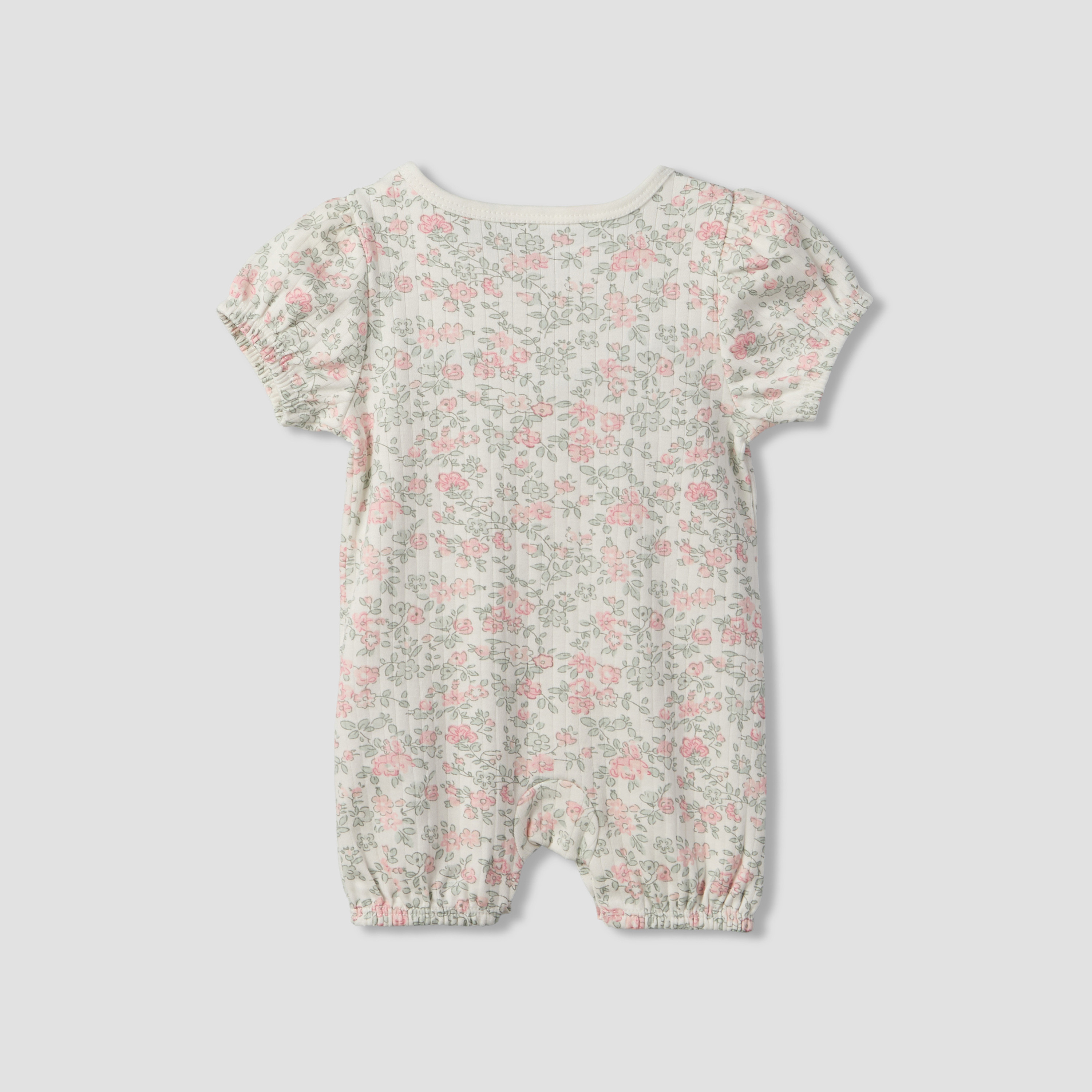 Juniors Round Neck Long Sleeves Sleepsuit with Romper-baby-girls-clothing-nightwear-sleepsuits-image-5