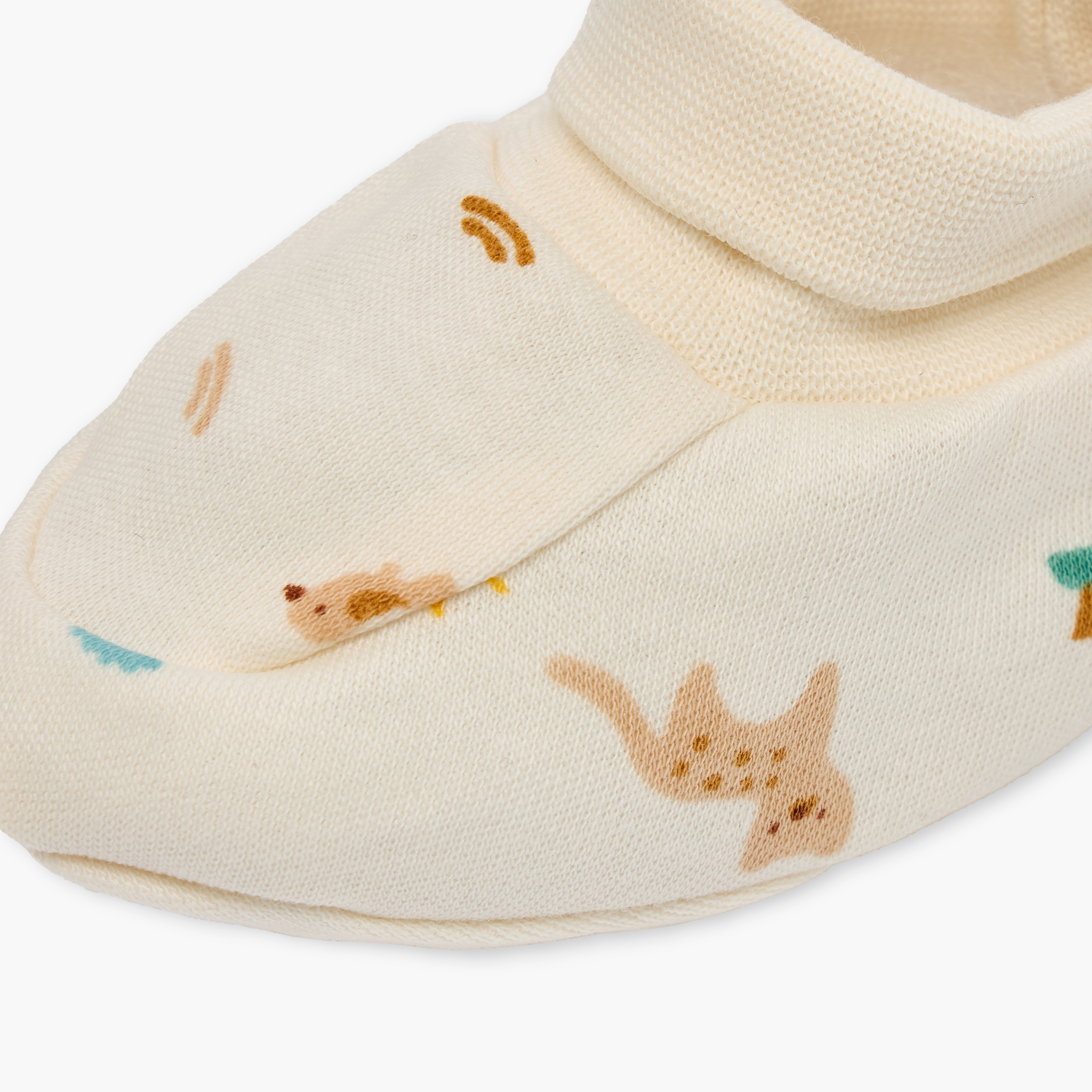 Pack of 2 Juniors Booties with Assorted Design-baby-boys-shoes-booties-image-6