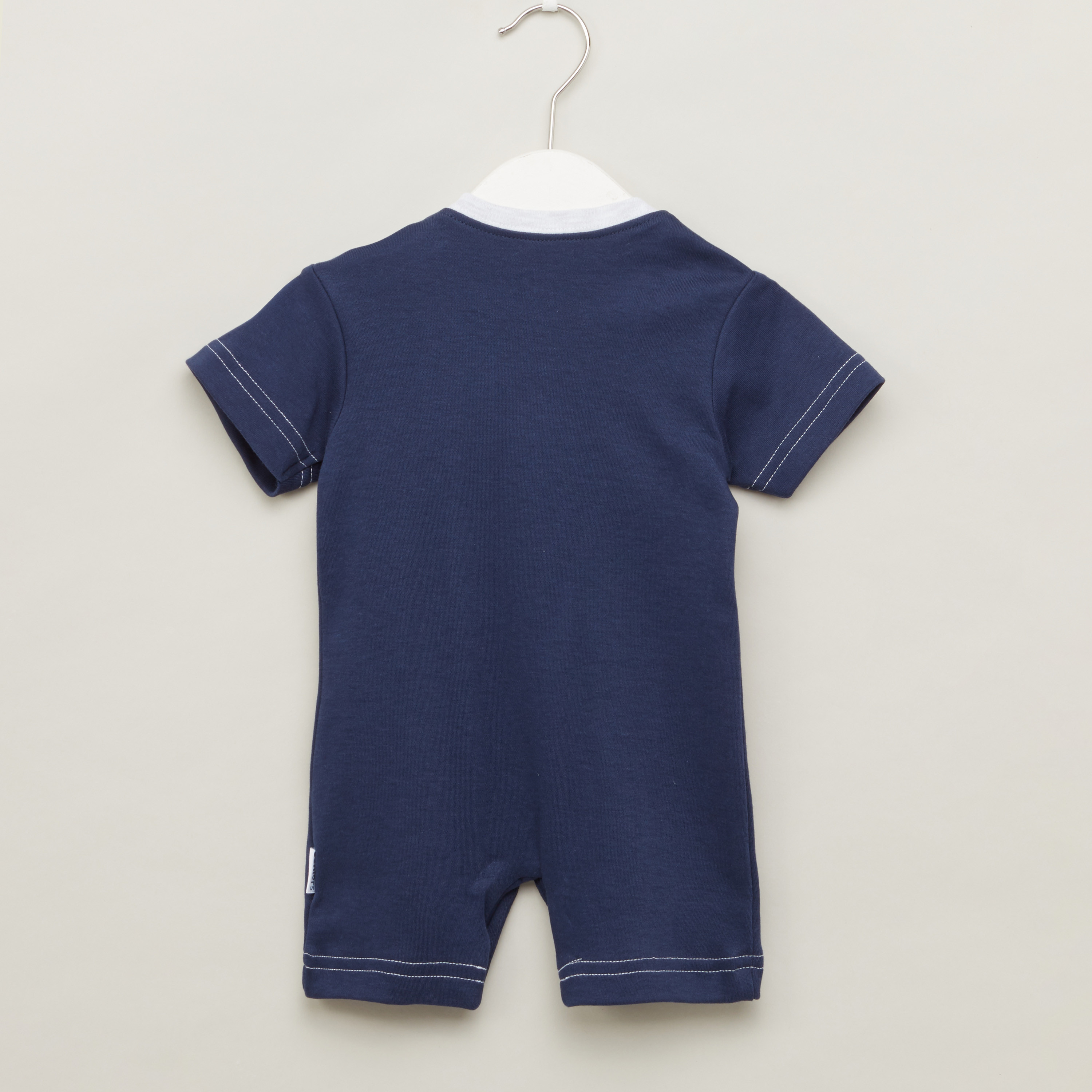 Juniors Round Neck Rompers with Short Sleeves - Set of 3-baby-boys-clothing-multipacks-image-5