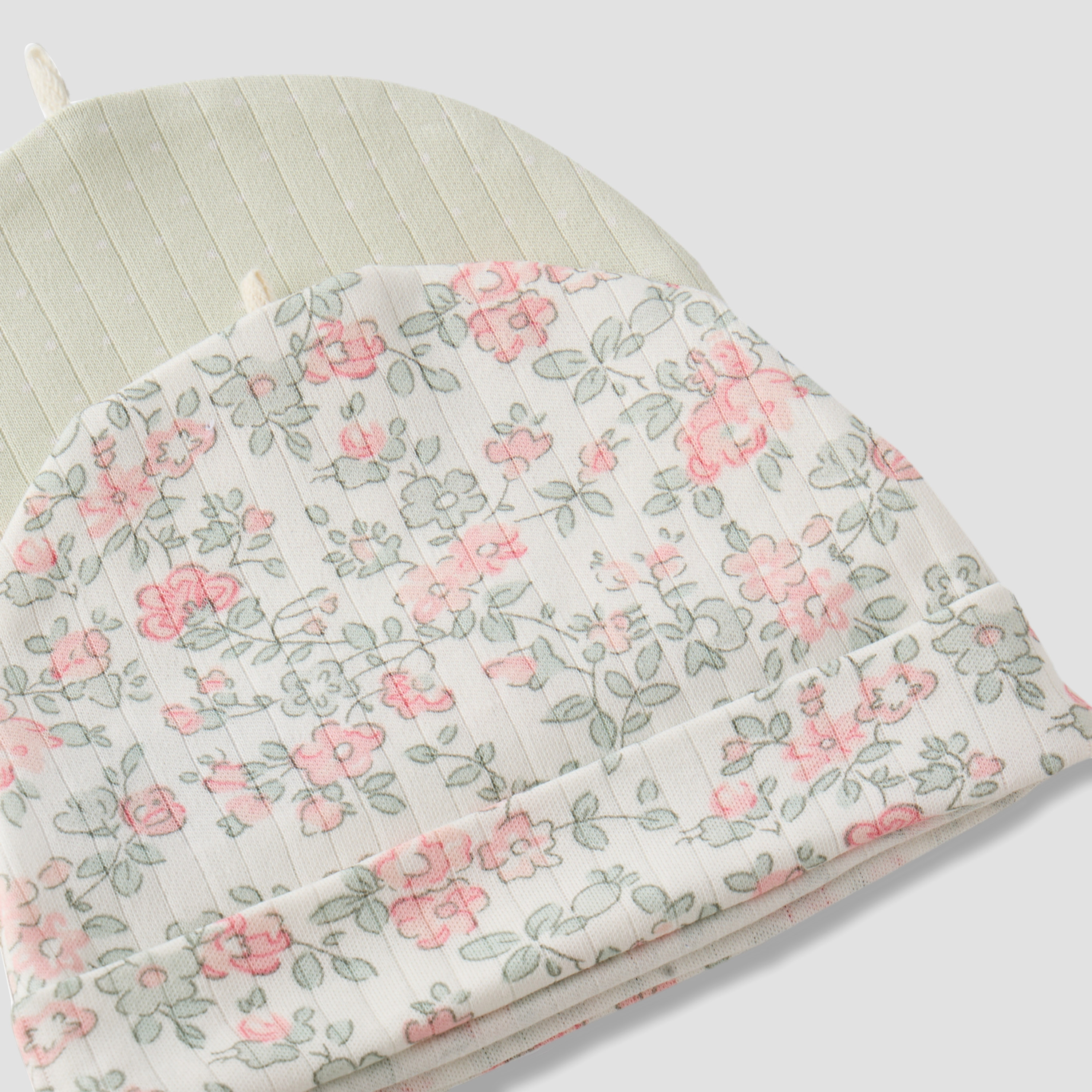 Pack of 2 Juniors Cap with Folded Hem-baby-girls-accessories-caps-image-5
