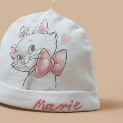 Disney Marie Print Beanie with Embroidery Detail-Caps-image-3