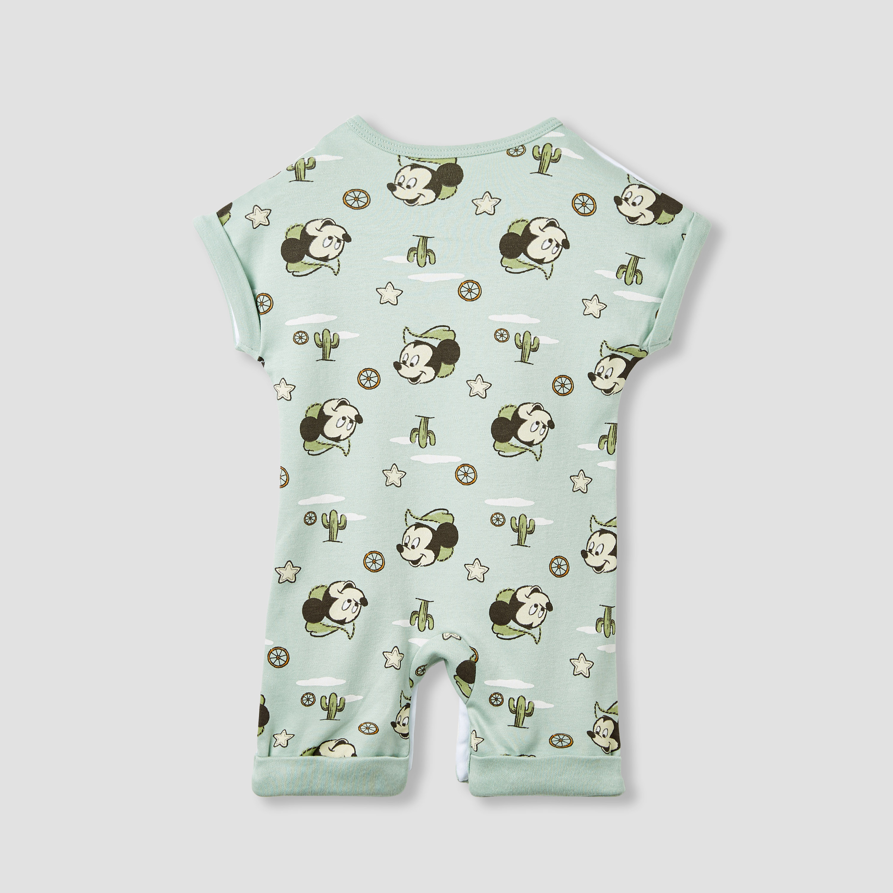 Disney Mickey Mouse Print Romper - Set of 2-baby-boys-clothing-rompers-image-3