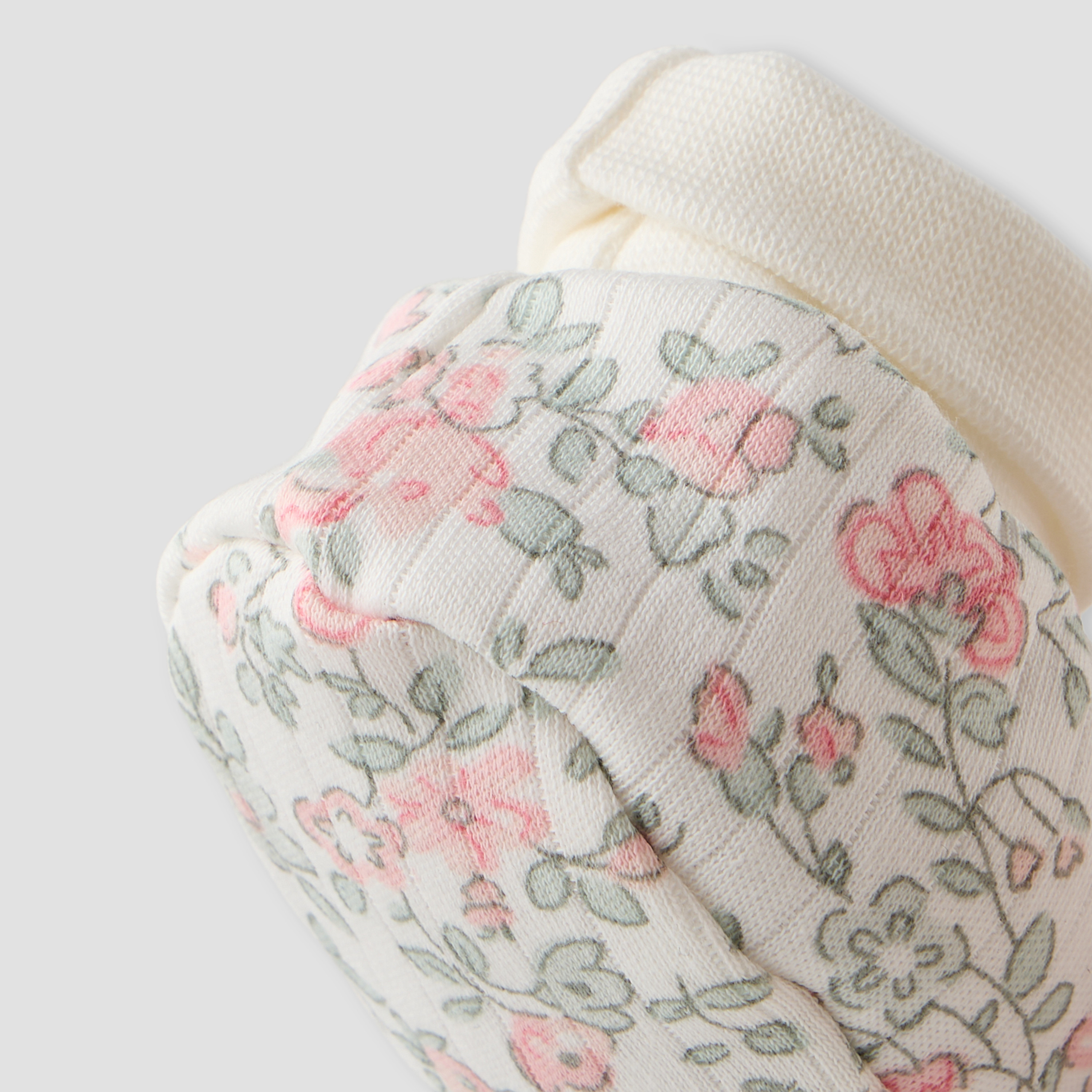 Pack of 2 Juniors Booties with Rolled Cuff, Assorted Print-baby-girls-shoes-booties-image-7