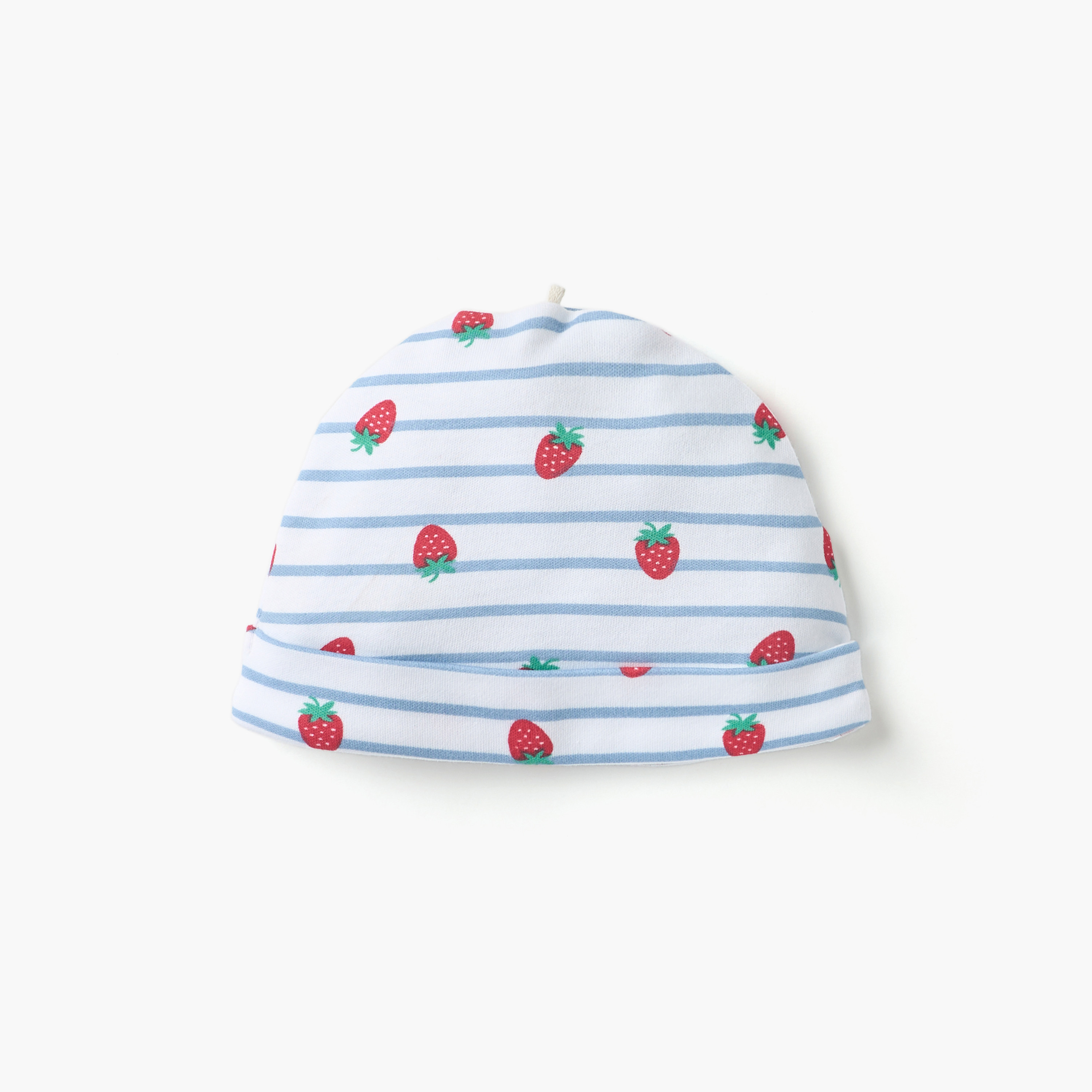 Juniors Fruit Print Cap - Set of 2-baby-girls-accessories-caps-image-2
