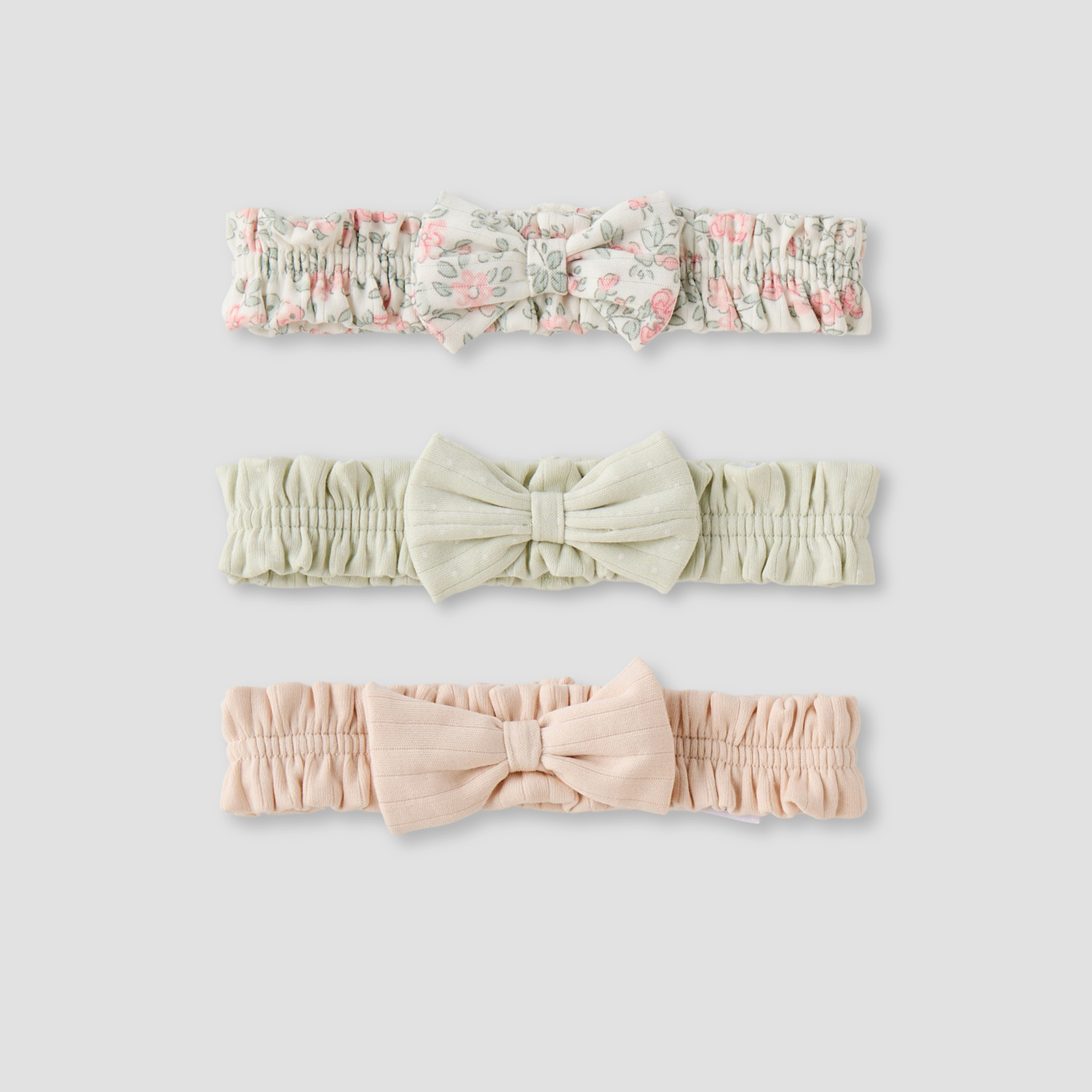 Pack of 3 Juniors Hairband with Bow Accent-baby-girls-accessories-hairaccessories-image-1