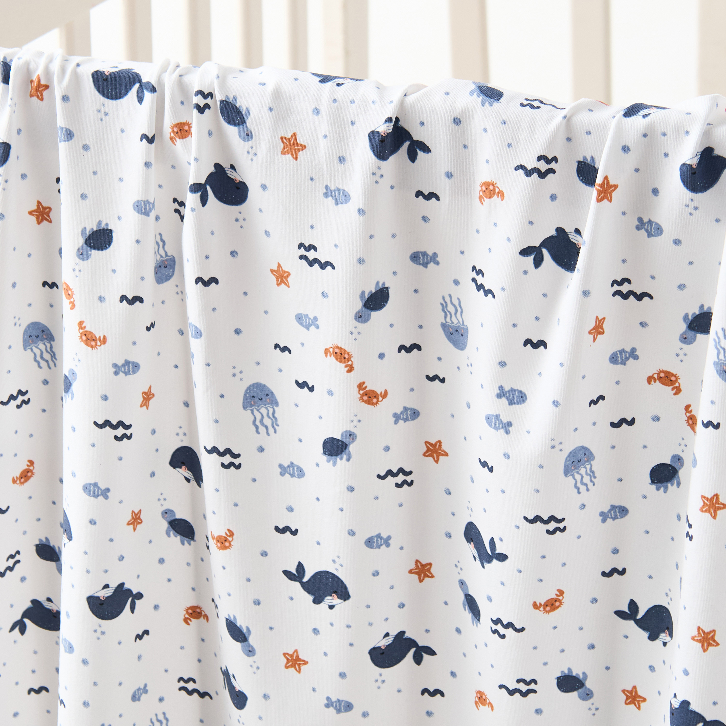 Juniors Printed Receiving Blanket - 70x70 cms-baby-nursery-blanketsandswaddles-receivingblankets-image-2