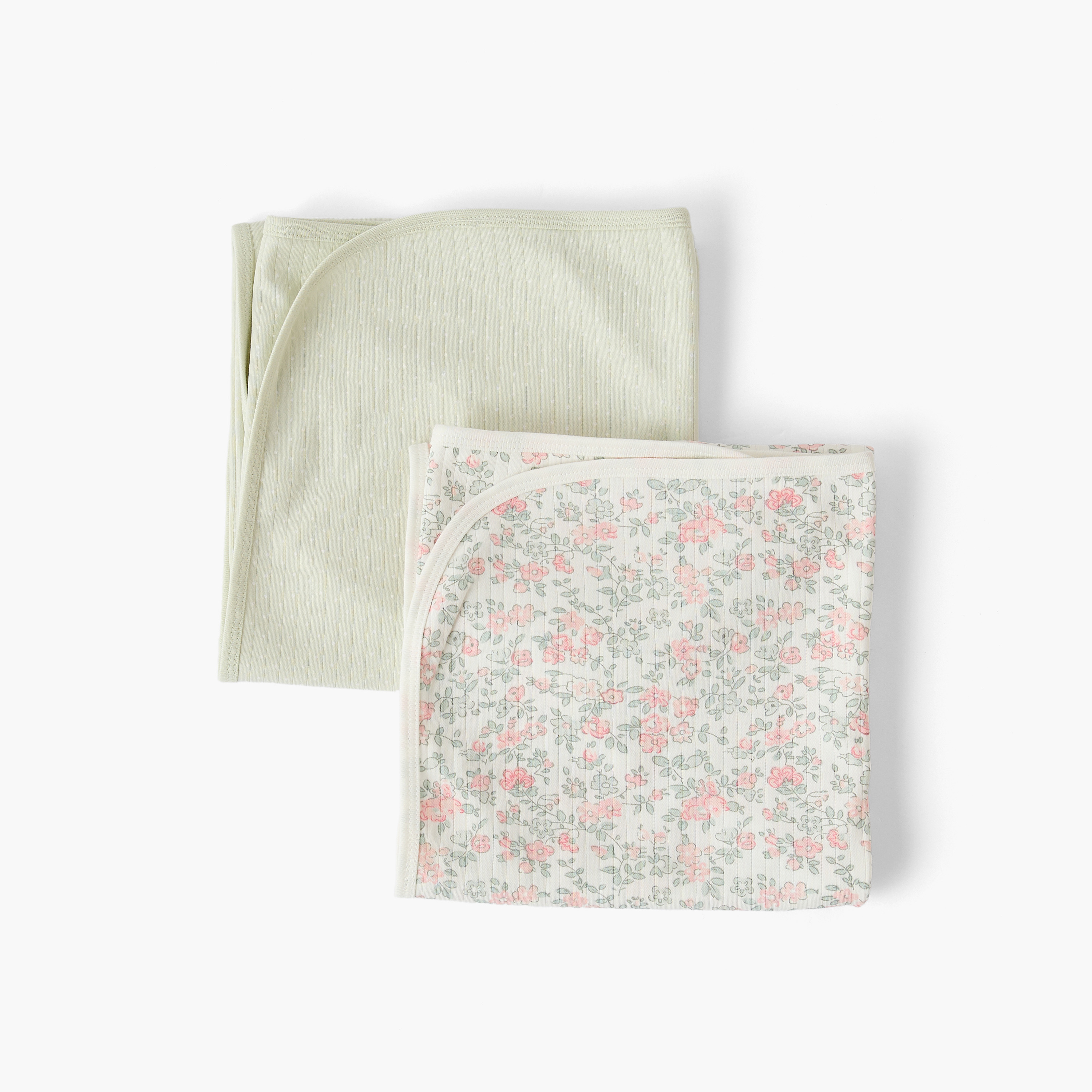 Pack of 2 Juniors Receiving Blanket with Assorted Design-baby-nursery-blanketsandswaddles-receivingblankets-image-3