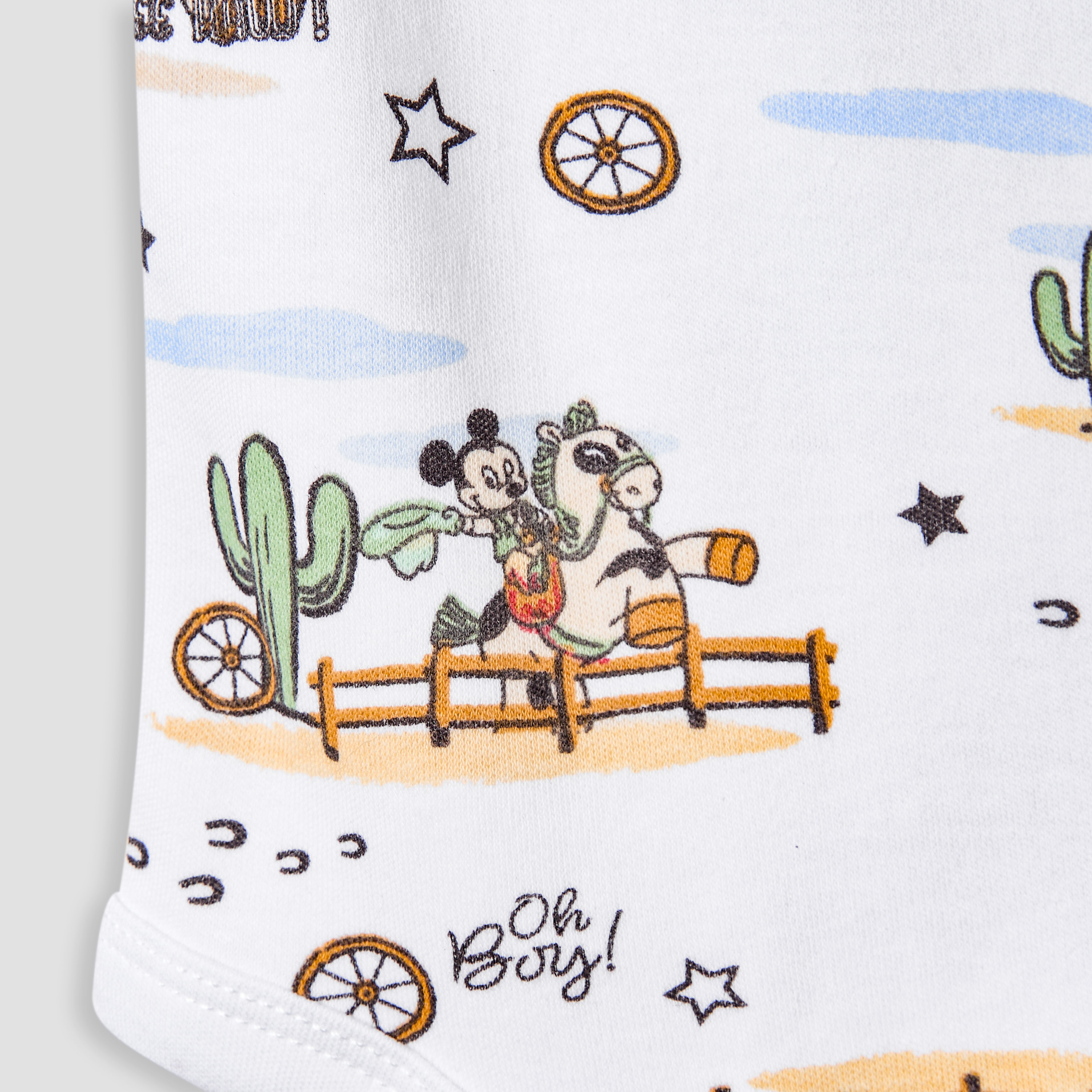 Disney Mickey Mouse Print Sleeveless Bodysuit - Set of 2-baby-boys-clothing-bodysuits-image-6