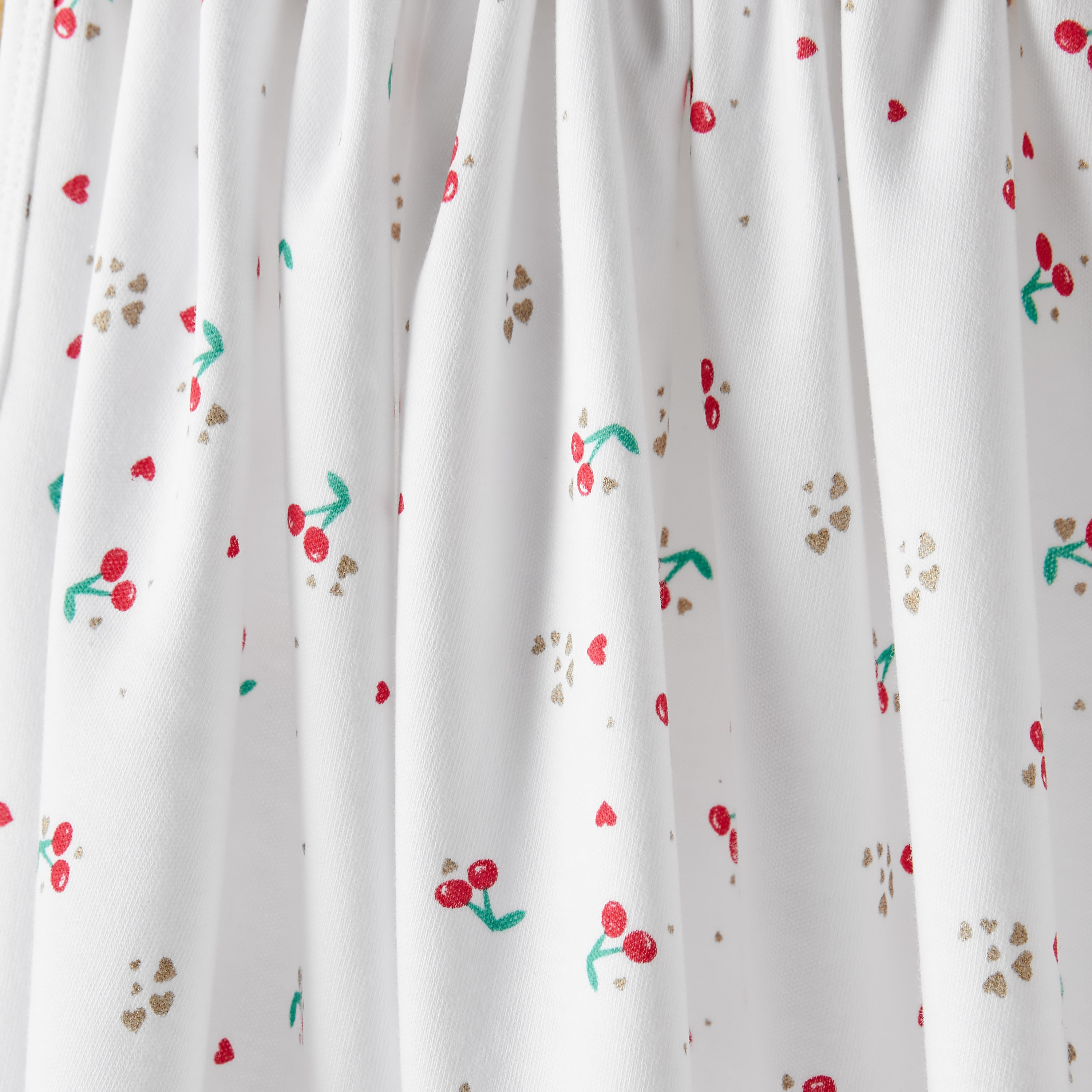 Juniors Cherry Print Receiving Blanket - 70x70 cm-baby-nursery-blanketsandswaddles-receivingblankets-image-4