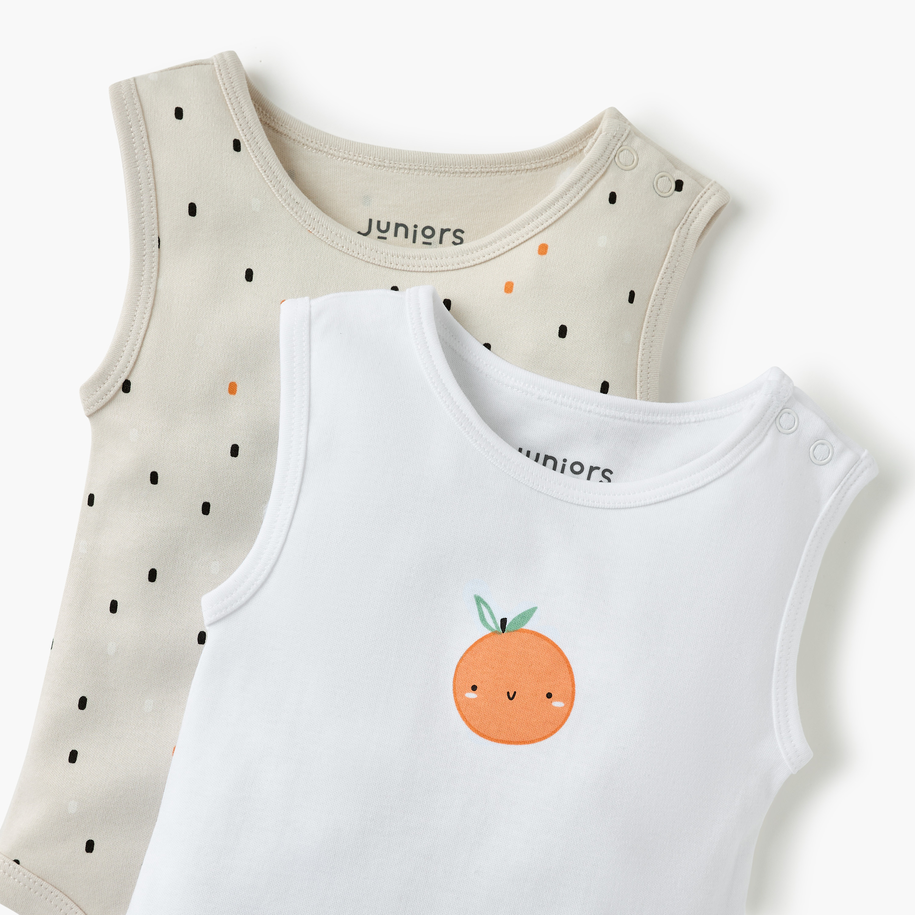 بودي سوت بدون أكمام وبطبعات من جونيورز - طقم من قطعتين-baby-boys-clothing-bodysuits-image-4
