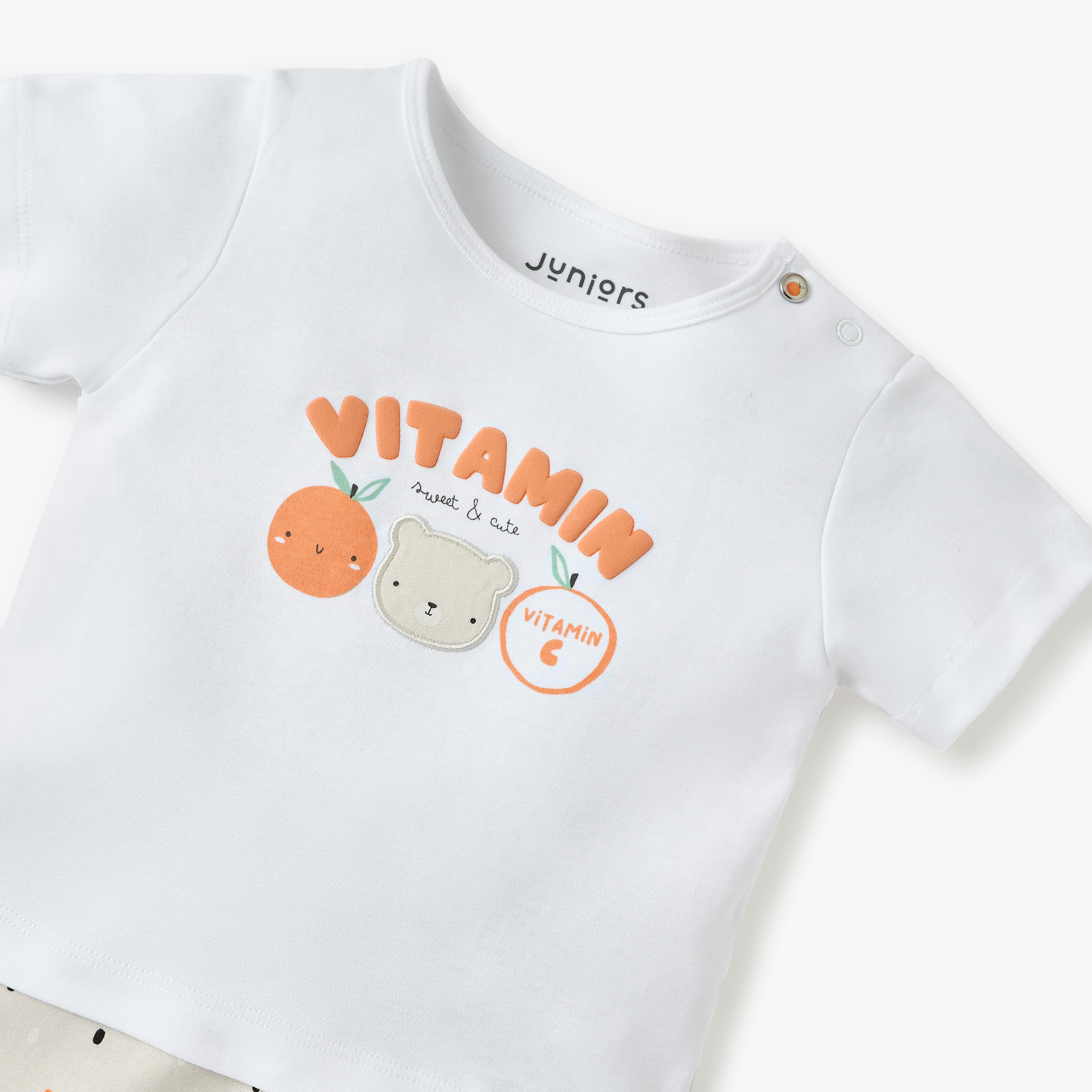 أفرول بطبعات وأكمام قصيرة من جونيورز-baby-boys-clothing-rompers-image-3