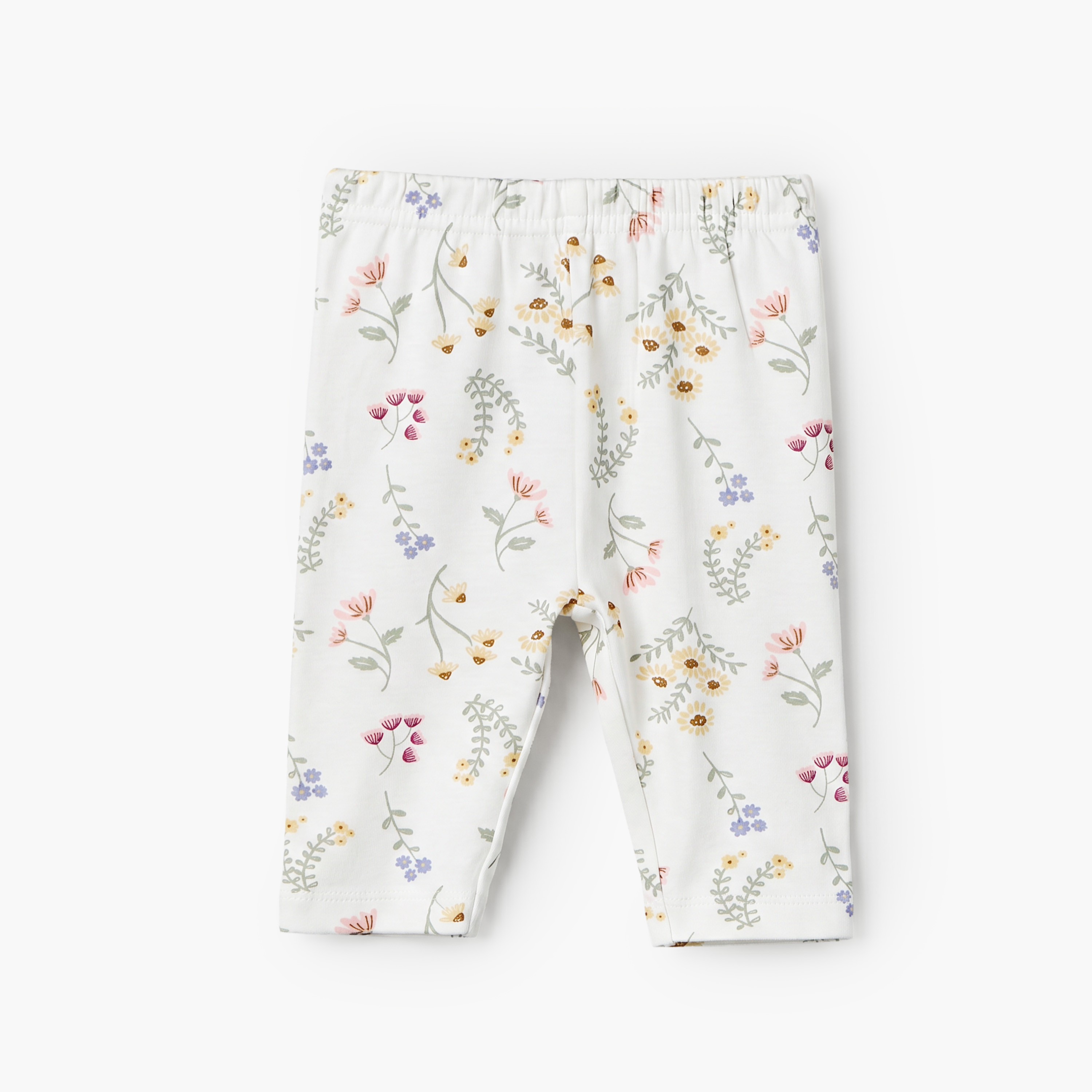 Pack of 2 Juniors Cotton Crew Neck Short Sleeves Pyjama Set with Floral Print-baby-girls-clothing-nightwear-pyjamasets-image-5