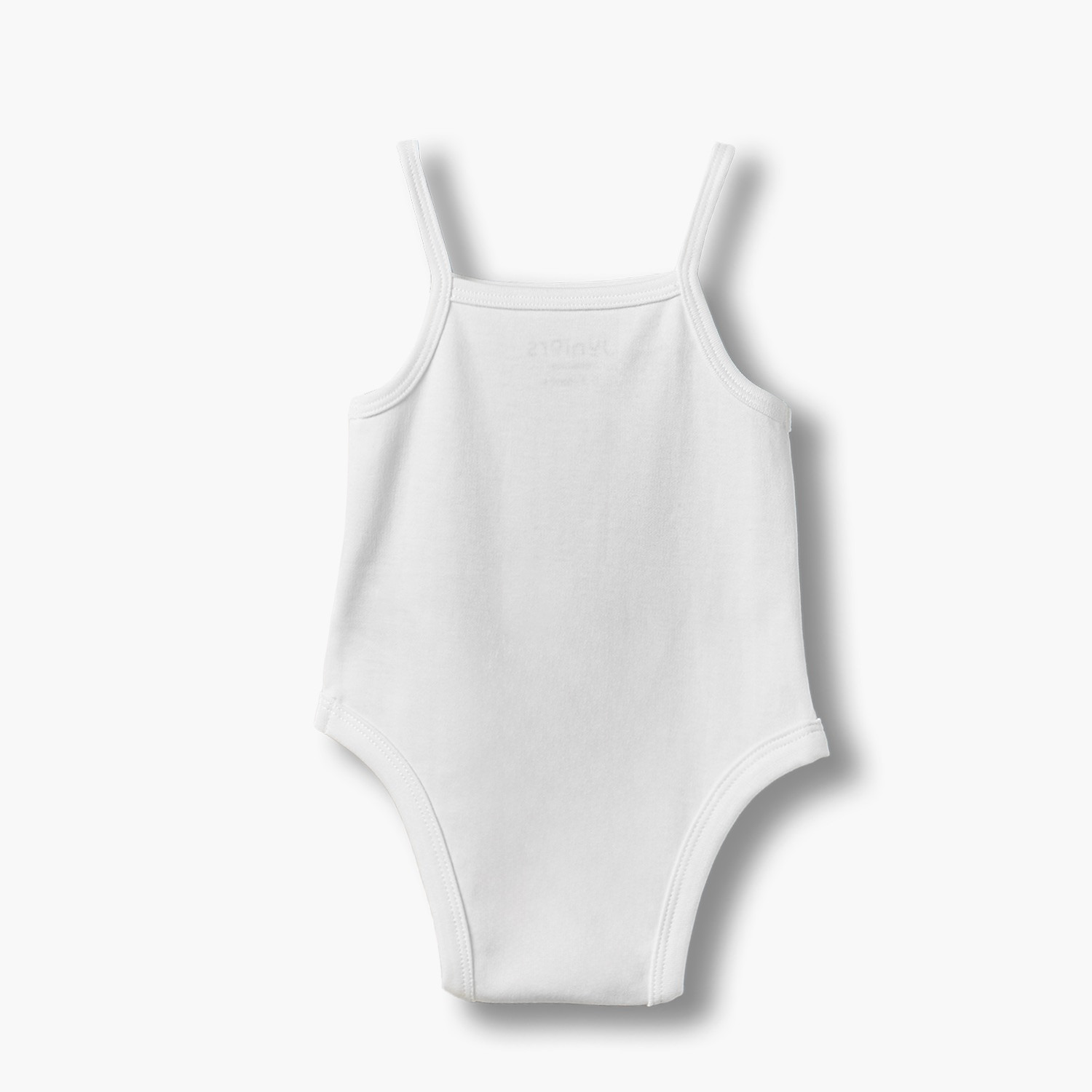 طقم من 2 بودي سوت برقبة مربعة وأشرطة مع أزرار كبس-baby-girls-clothing-bodysuits-image-4