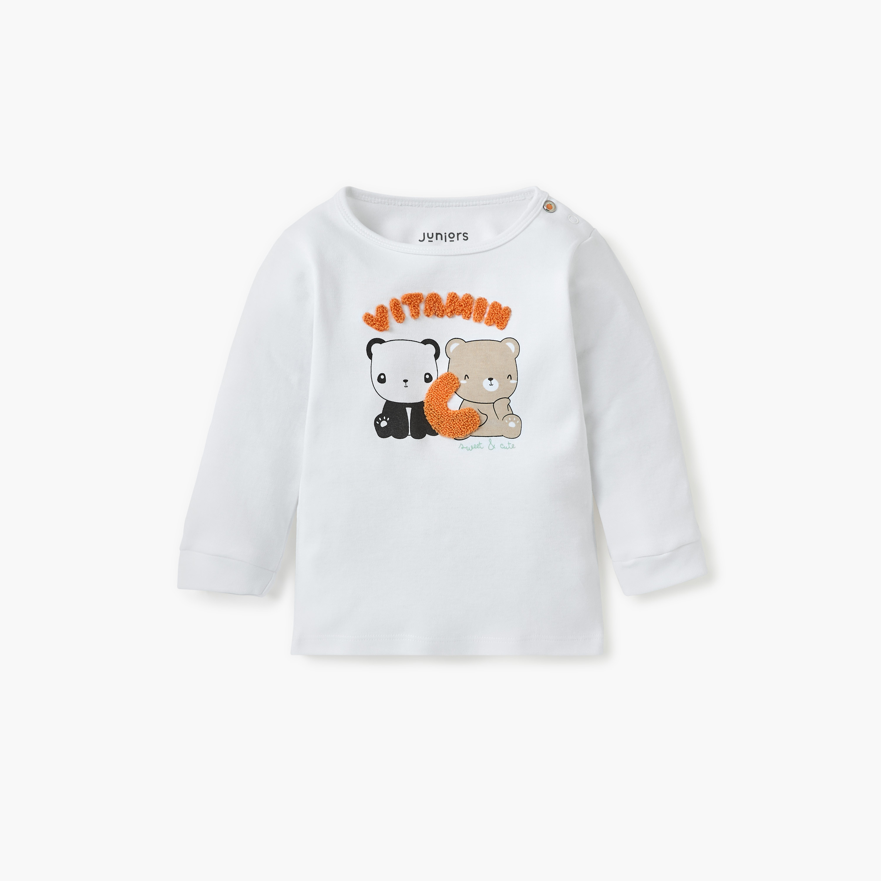 Juniors Printed T-shirt and Pyjama Set-baby-boys-clothing-nightwear-pyjamasets-image-2
