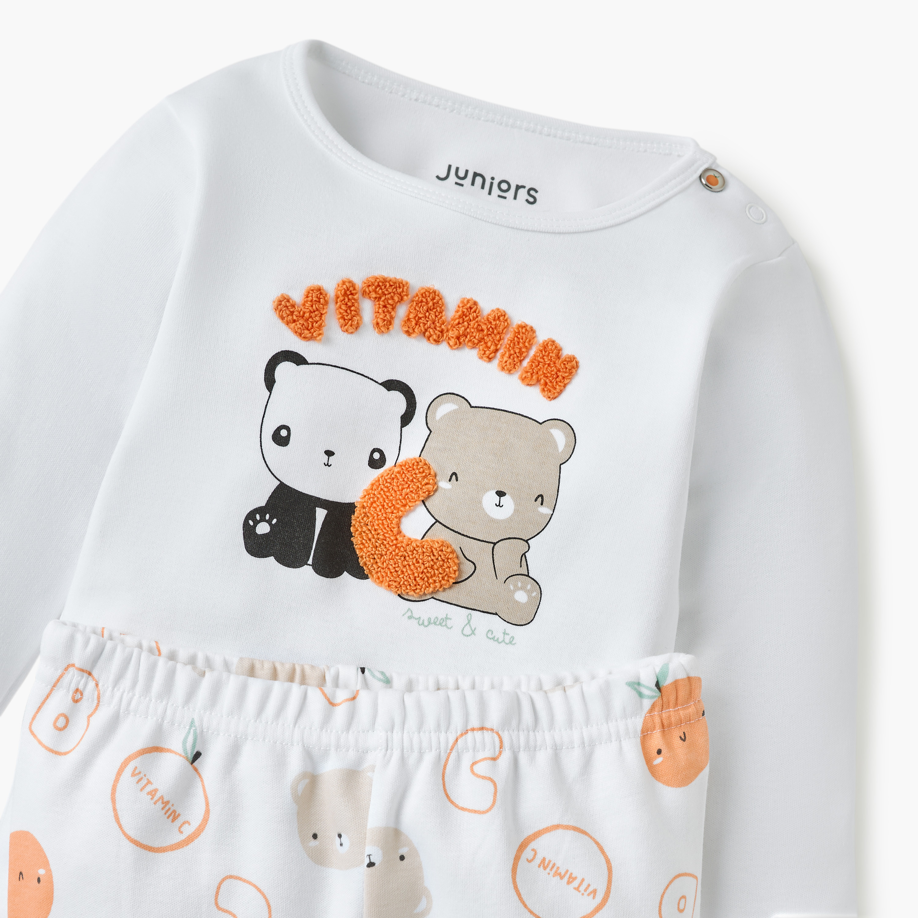 Juniors Printed T-shirt and Pyjama Set-baby-boys-clothing-nightwear-pyjamasets-image-4