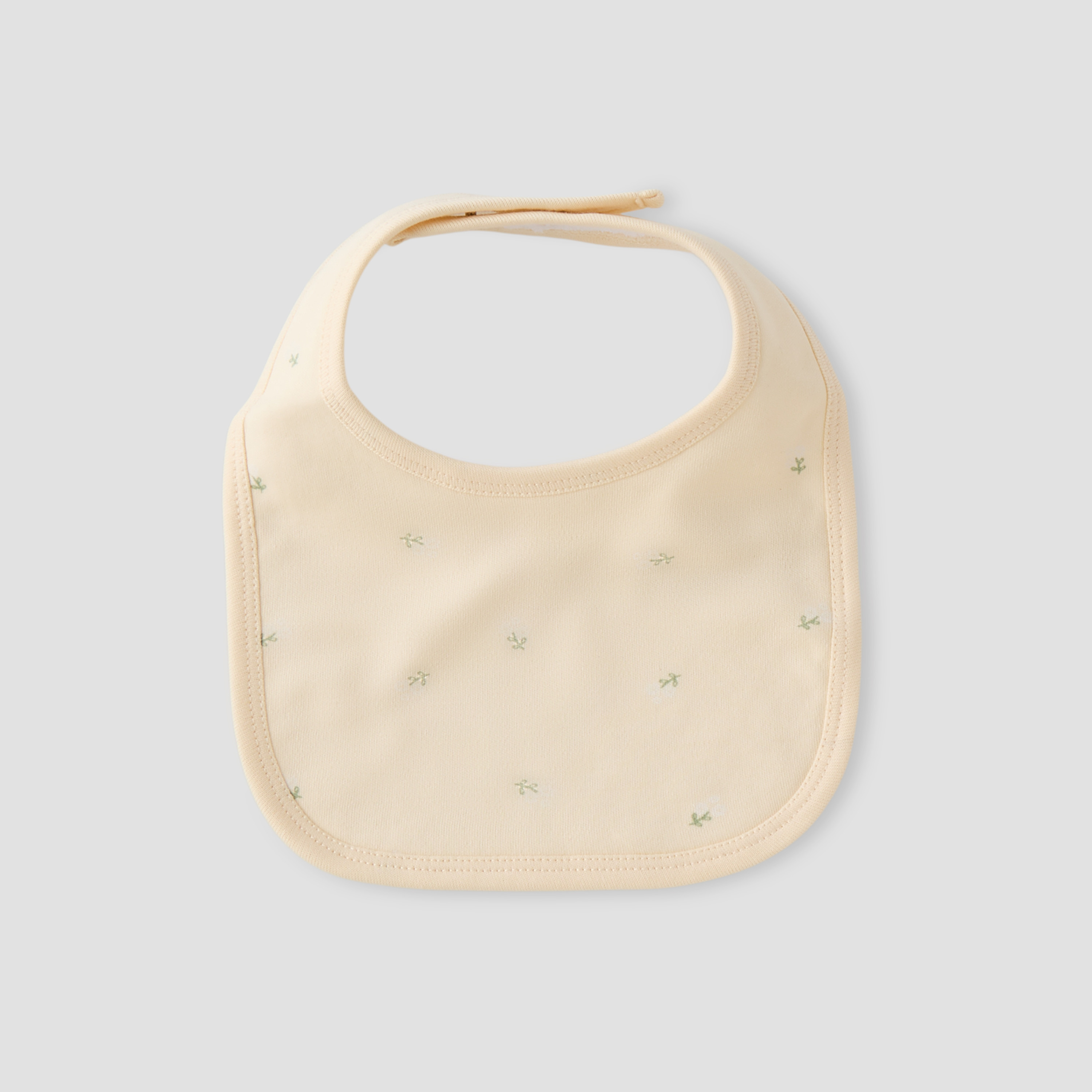 Pack of 2 Juniors Baby Bib with Snap Button Closure-baby-feeding-bibs-image-3