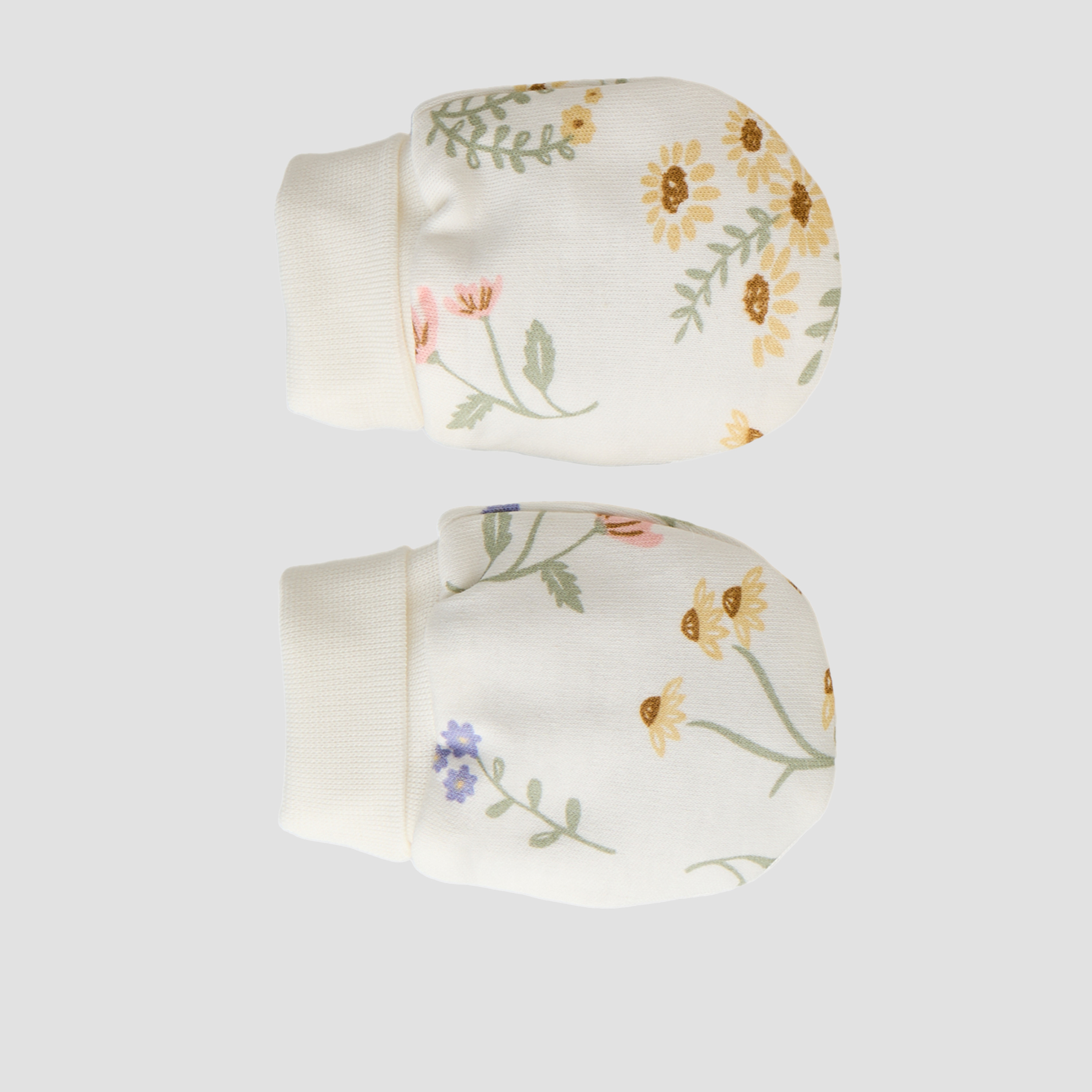 Pack of 2 Juniors Mittens with Botanical Print, 0-36 months-baby-girls-accessories-mittens-image-3